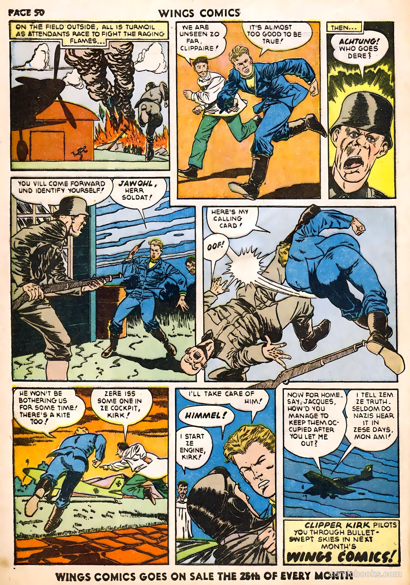 Wings Comics #22 — page 52 of 68