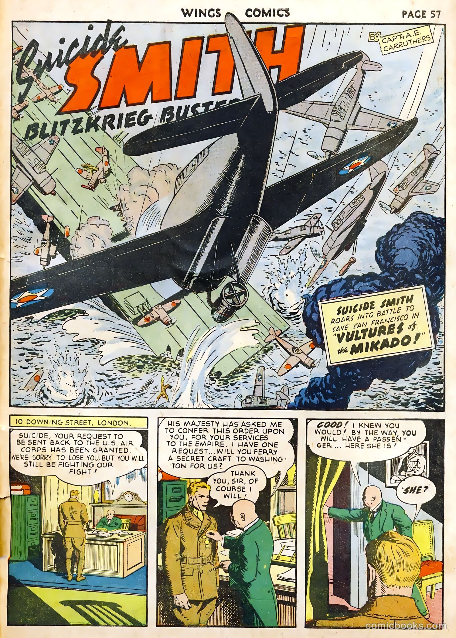 Wings Comics #22 — page 59 of 68
