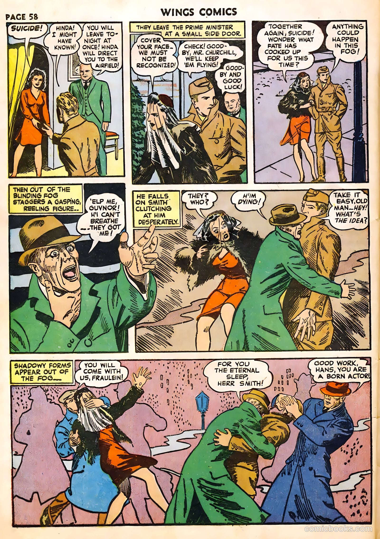 Wings Comics #22 — page 60 of 68
