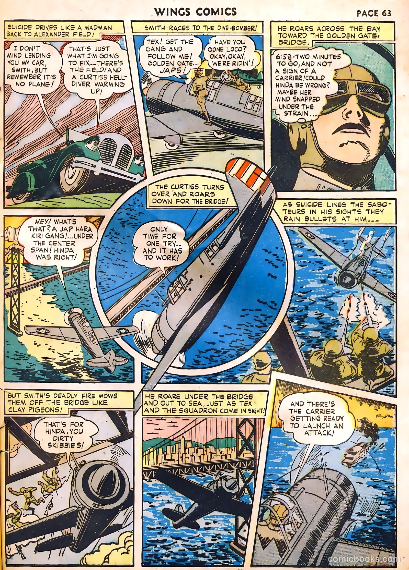 Wings Comics #22 — page 65 of 68