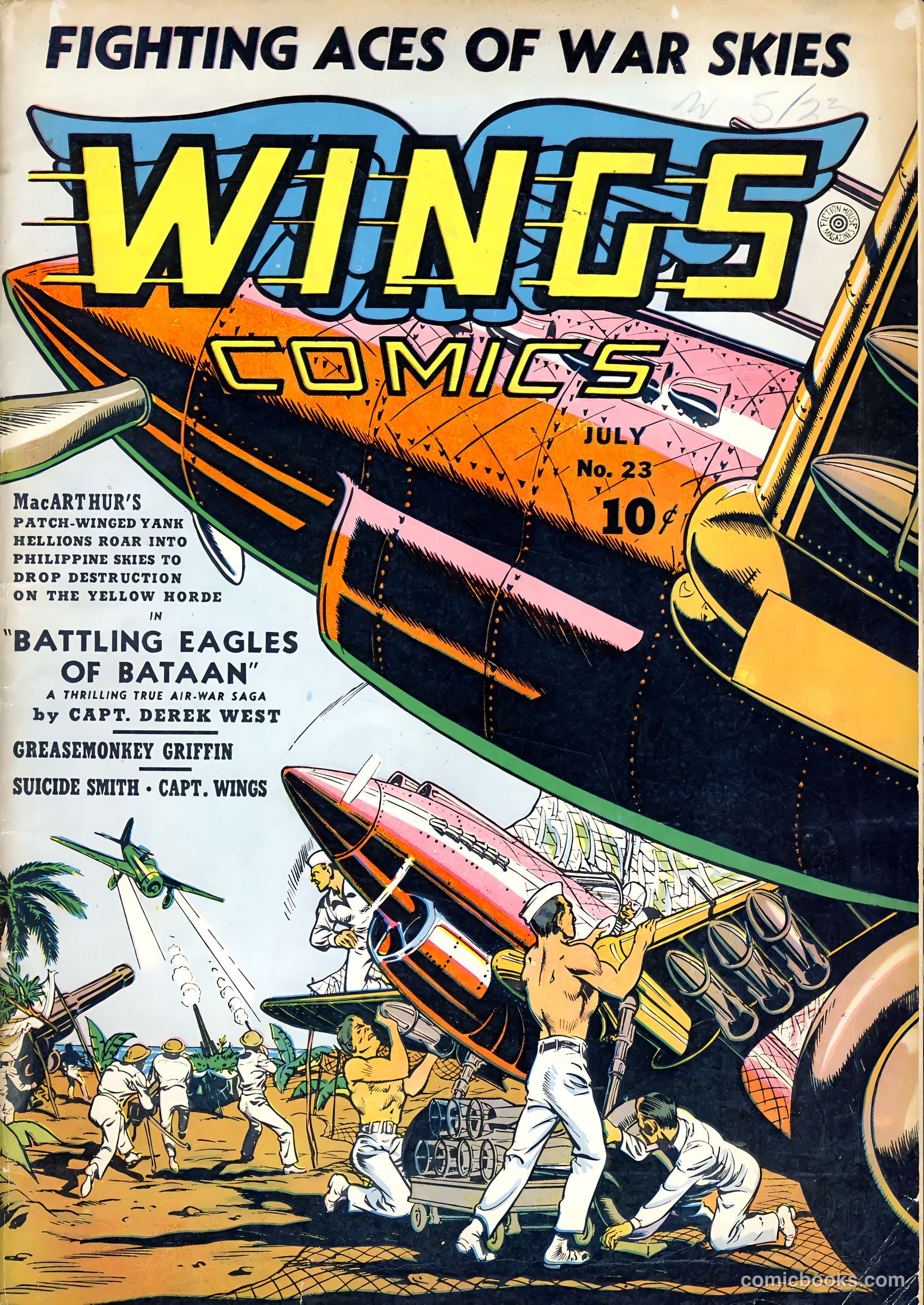 Wings Comics #23 — page 1 of 68