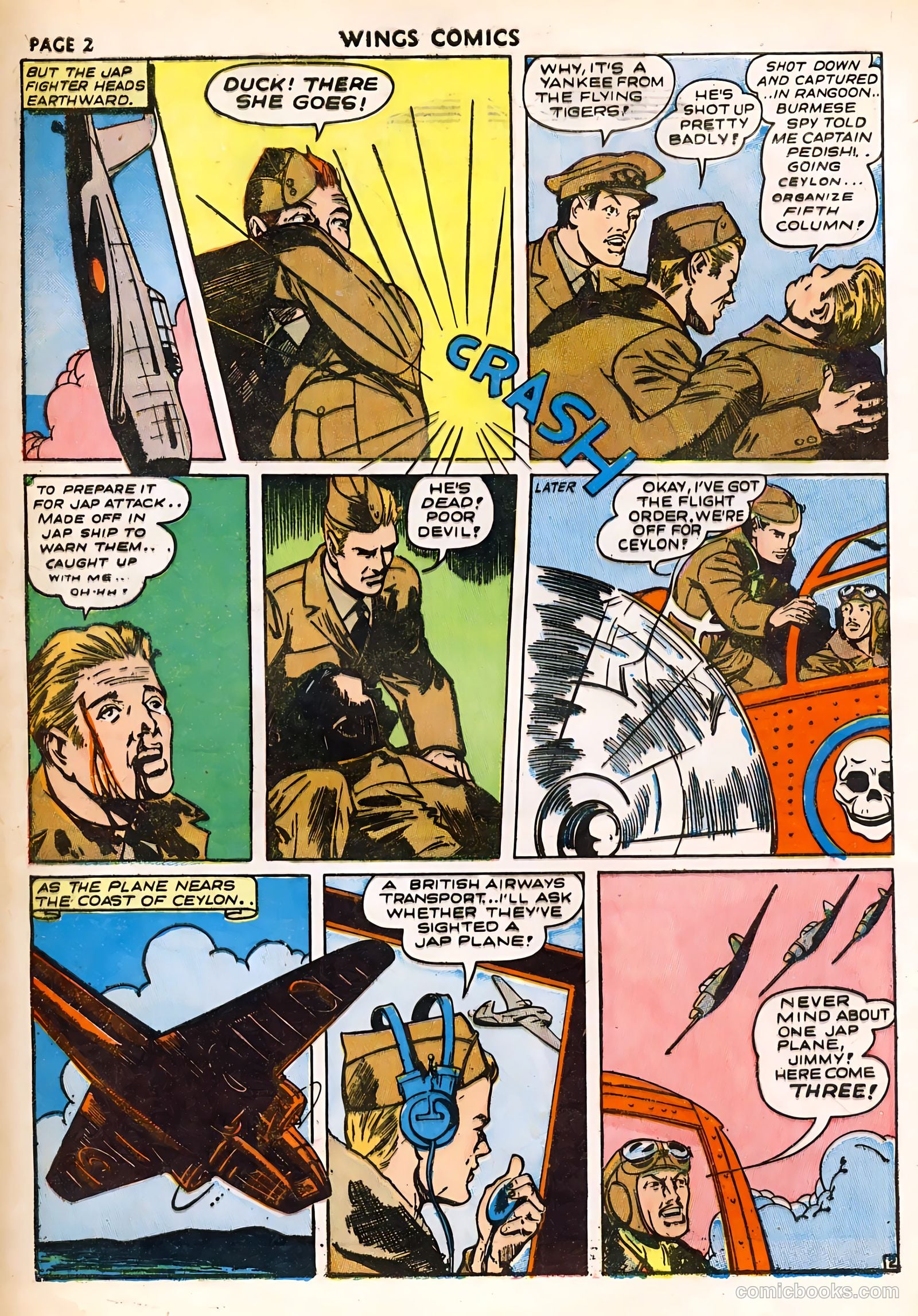 Wings Comics #23 — page 4 of 68