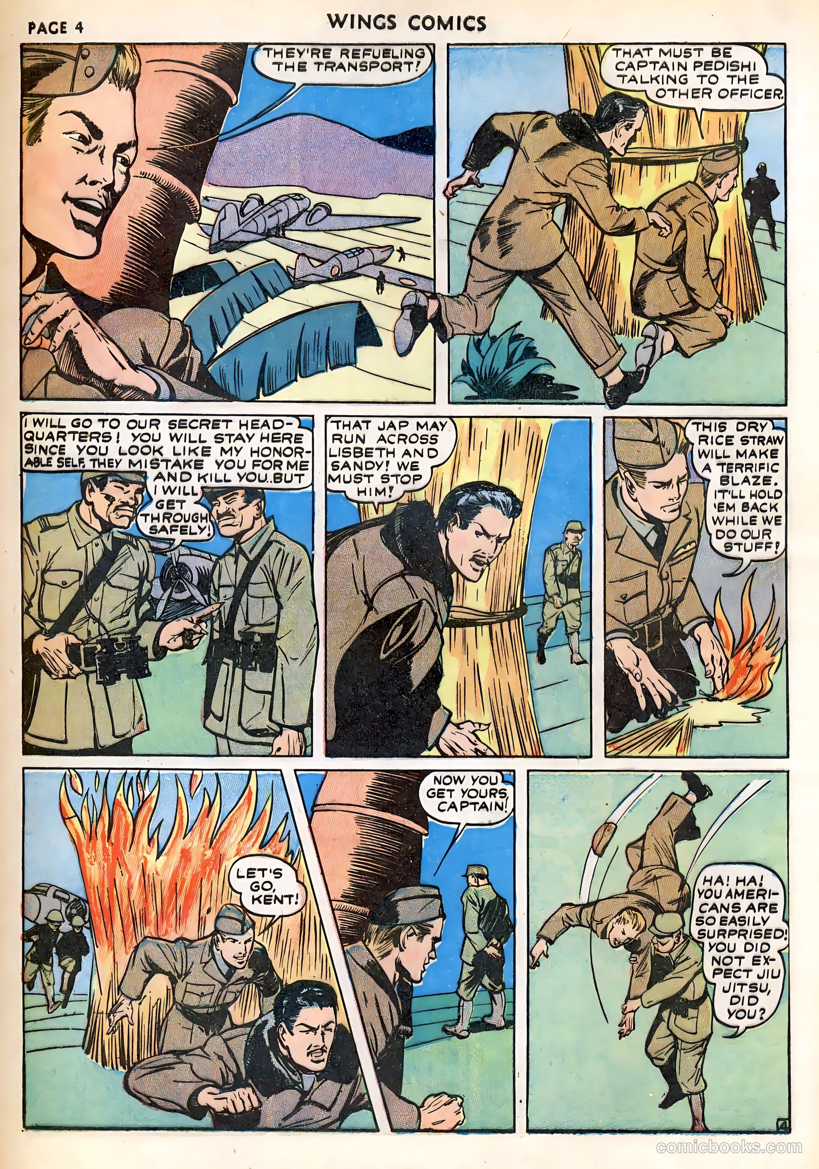 Wings Comics #23 — page 6 of 68