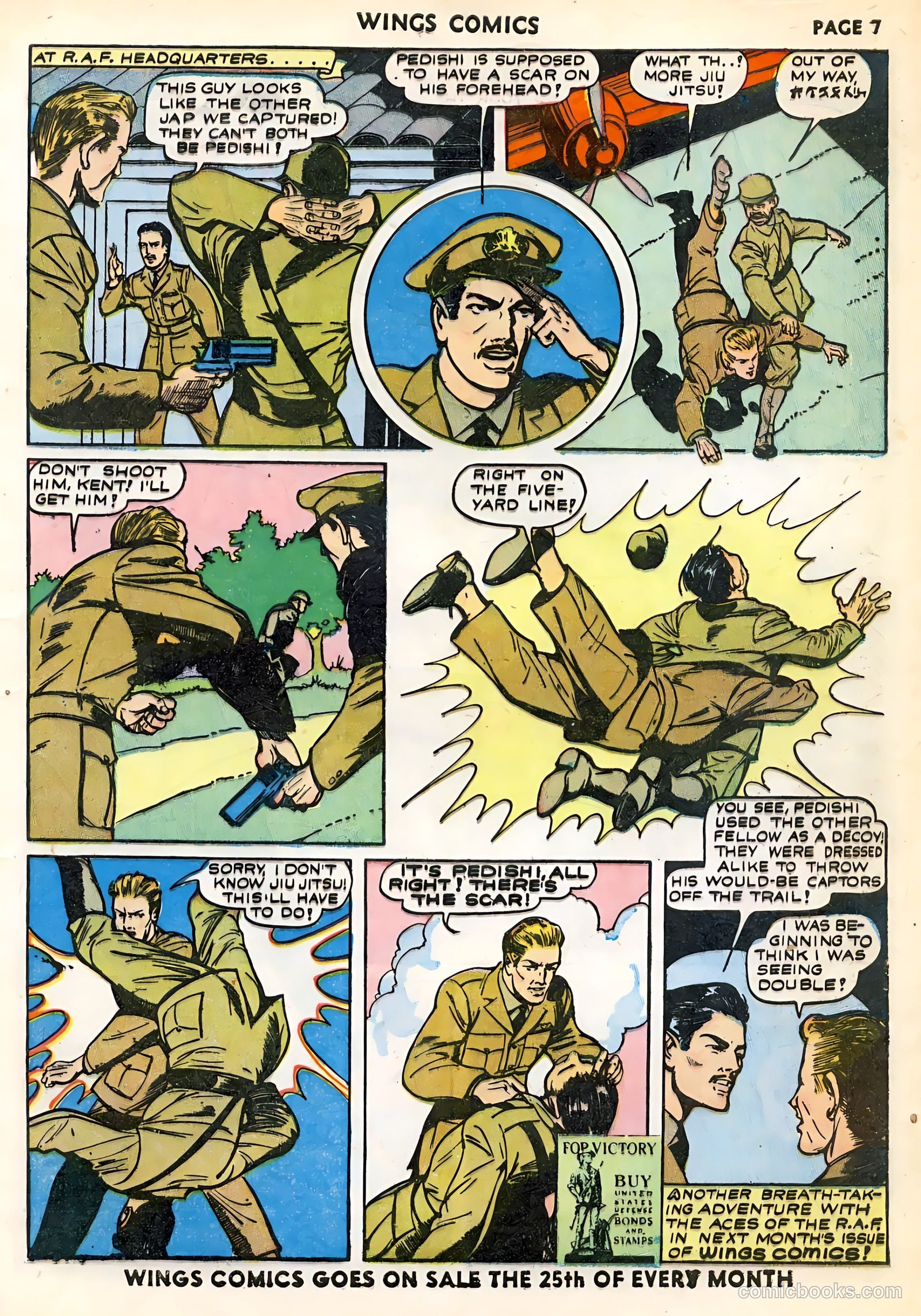 Wings Comics #23 — page 9 of 68