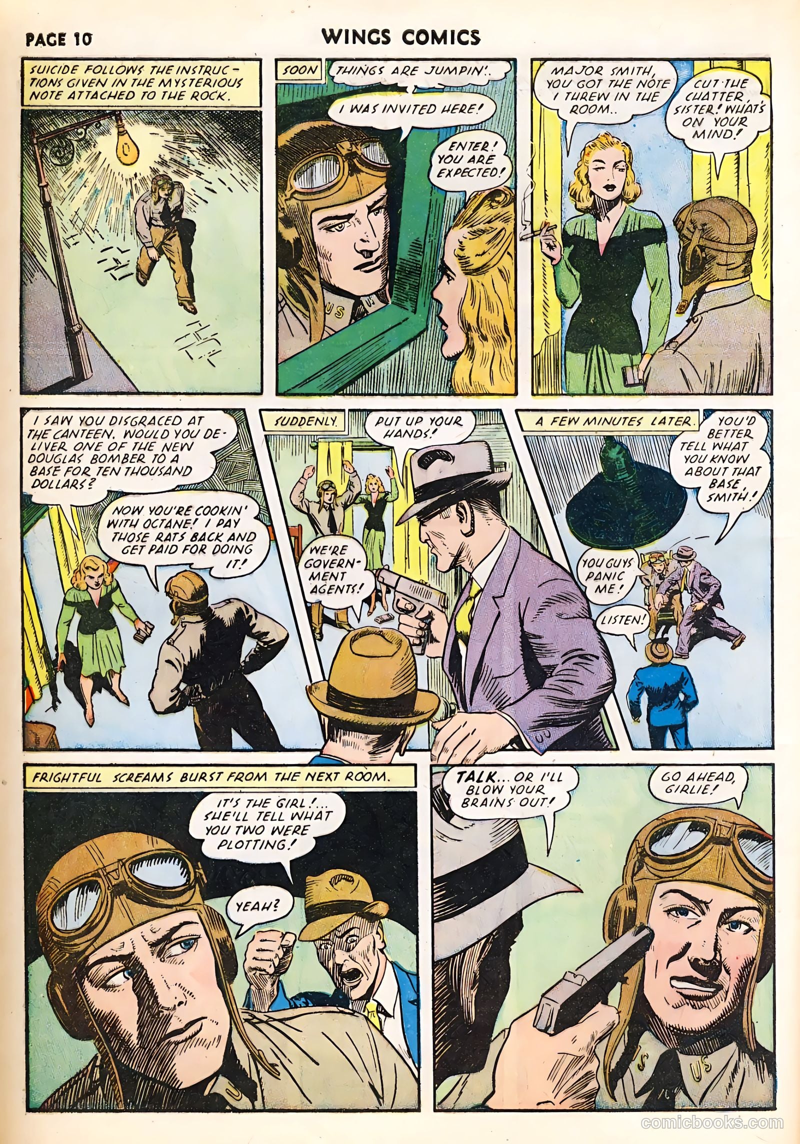 Wings Comics #23 — page 12 of 68