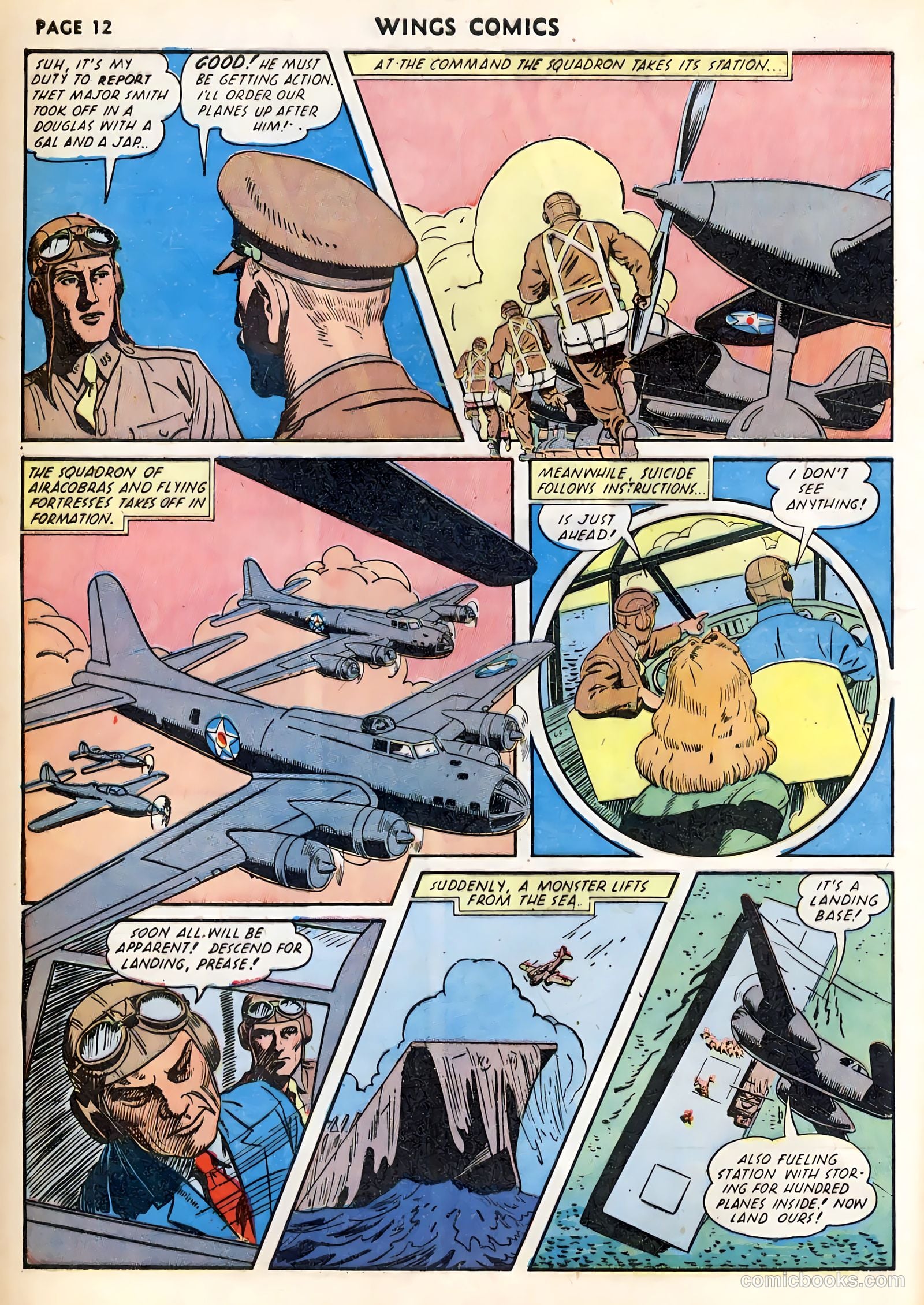 Wings Comics #23 — page 14 of 68