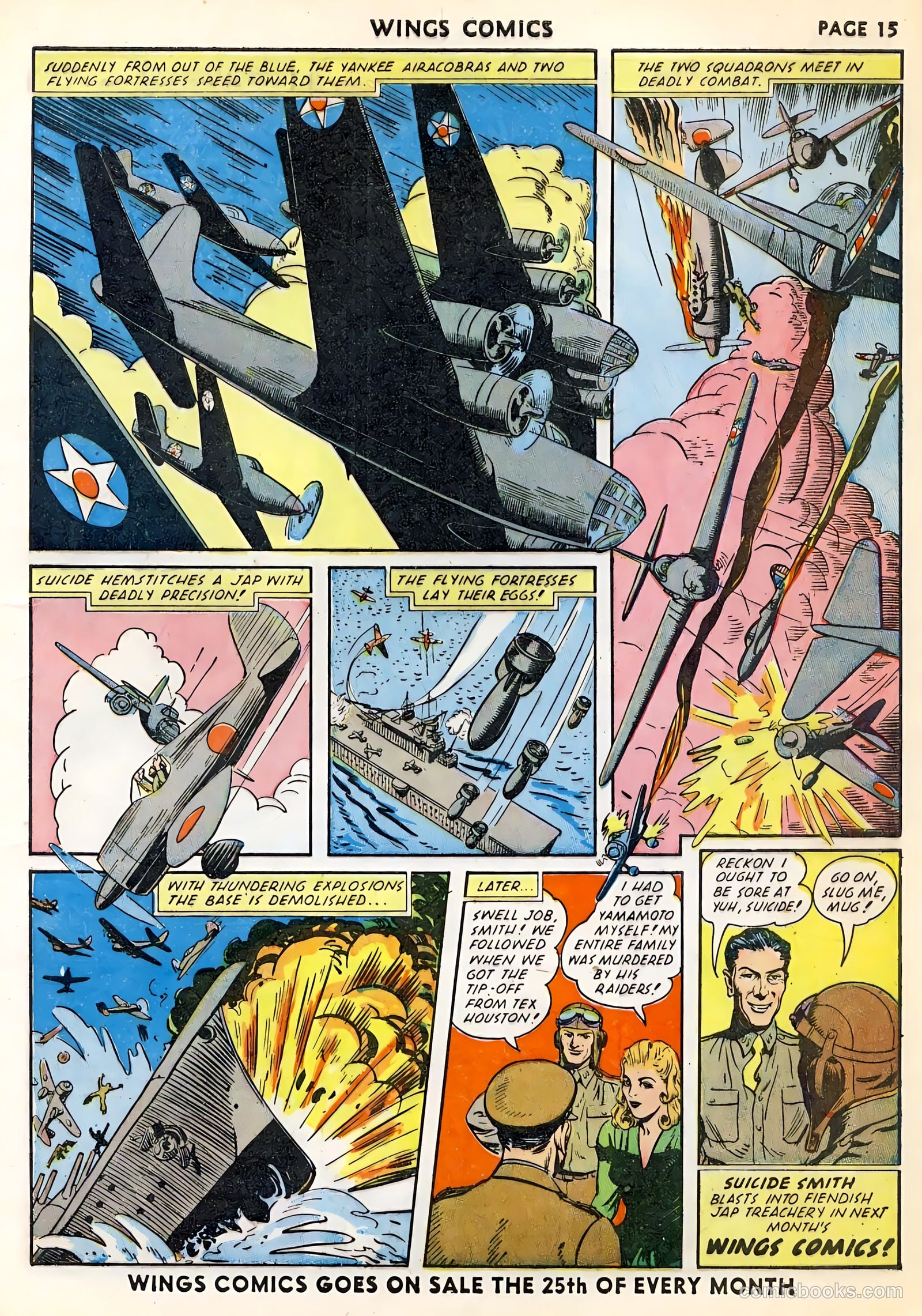 Wings Comics #23 — page 17 of 68