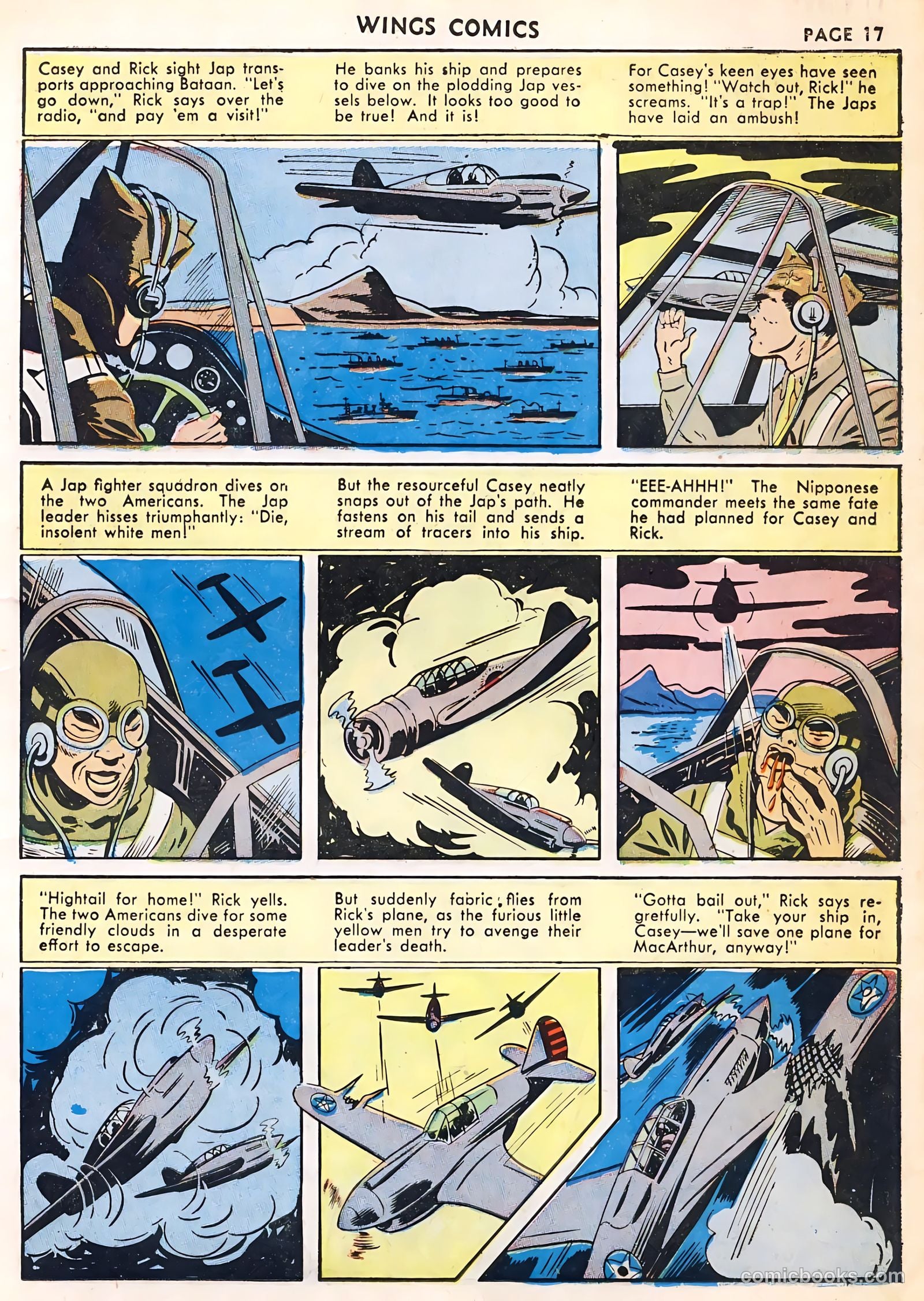 Wings Comics #23 — page 19 of 68