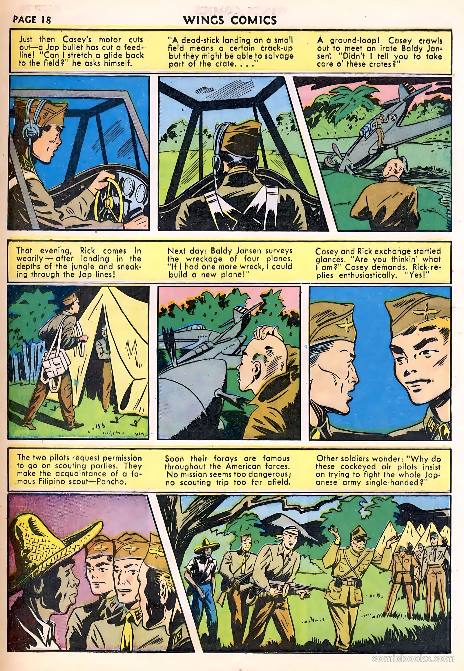 Wings Comics #23 — page 20 of 68