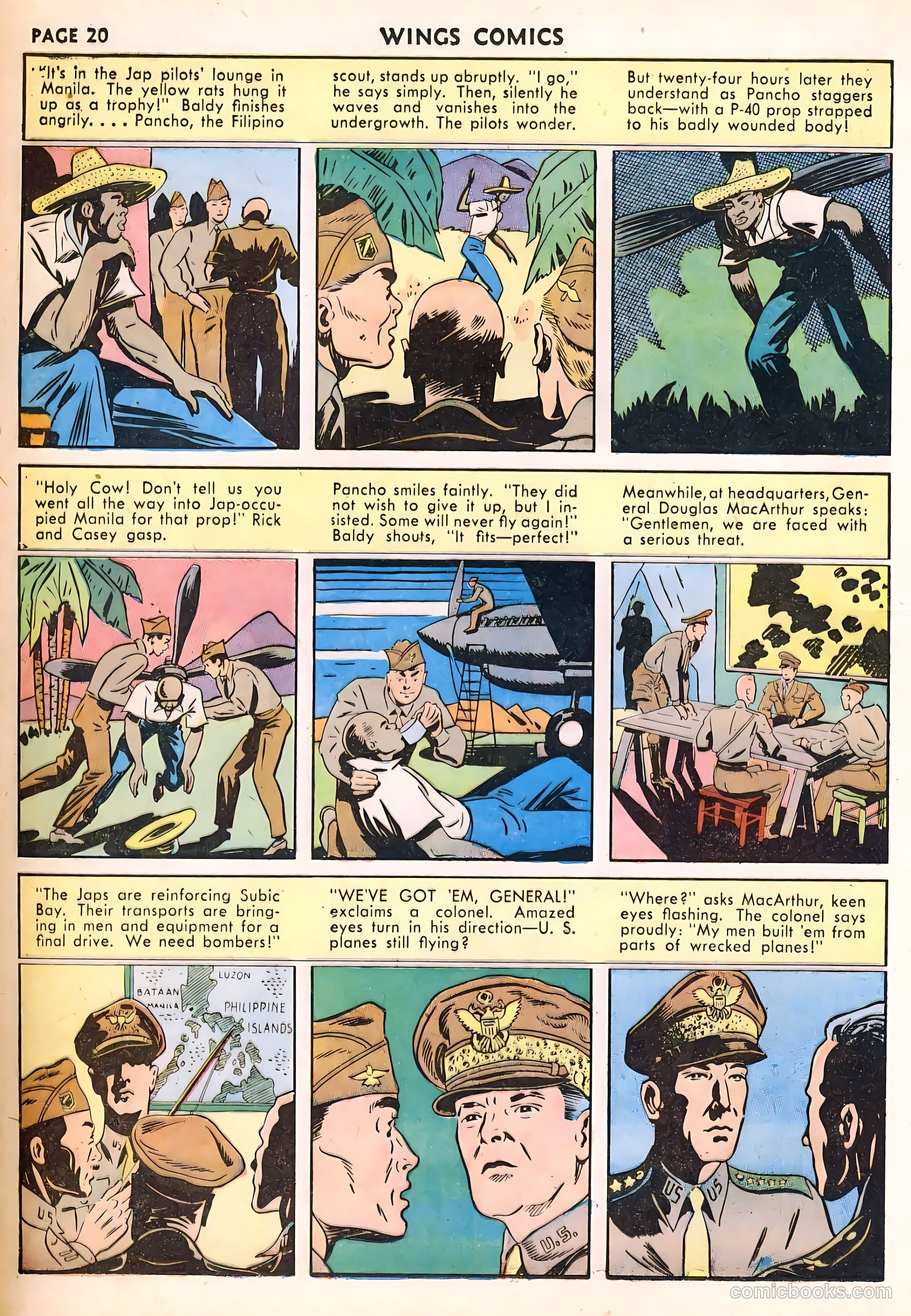 Wings Comics #23 — page 22 of 68