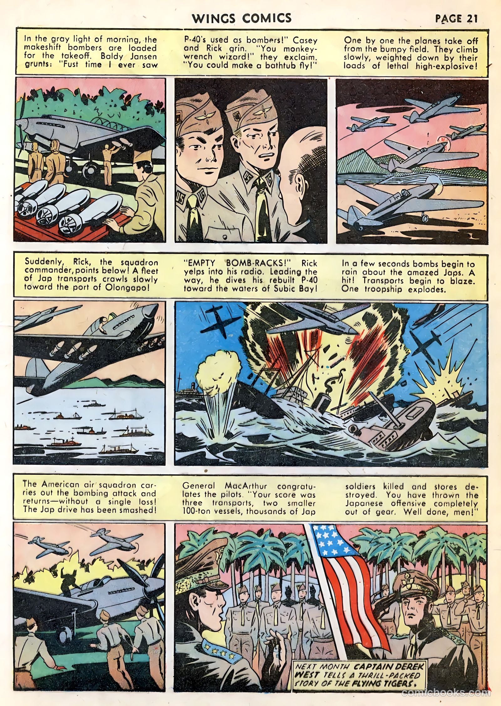 Wings Comics #23 — page 23 of 68