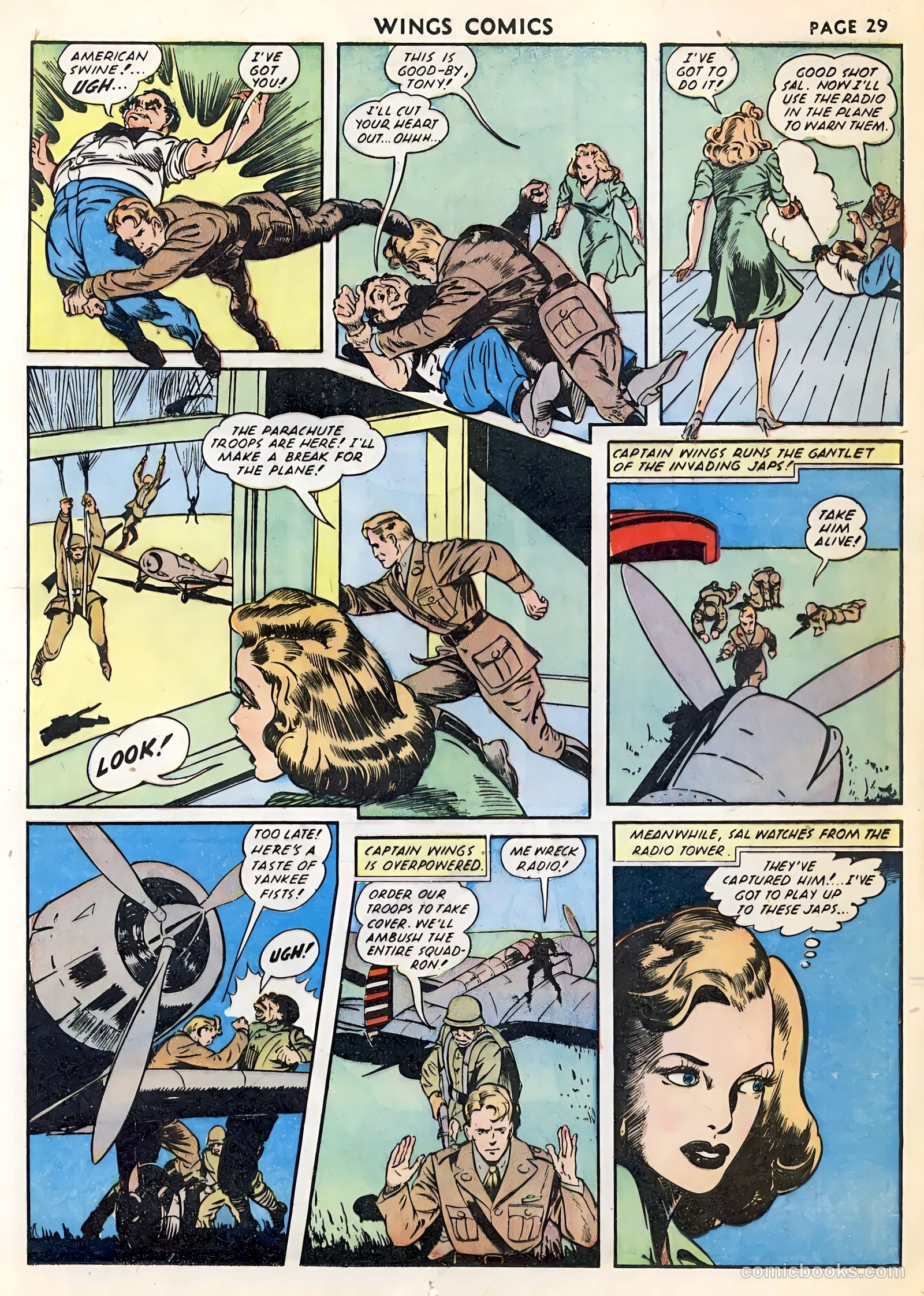 Wings Comics #23 — page 31 of 68