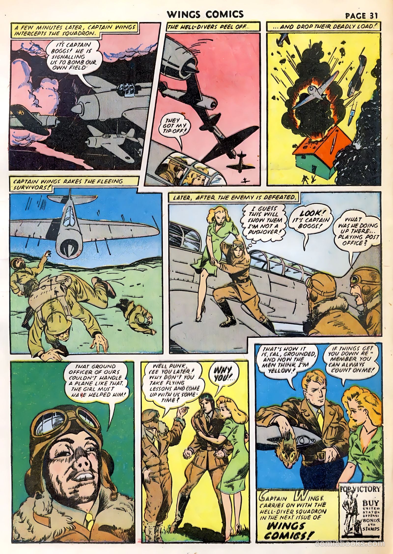 Wings Comics #23 — page 33 of 68