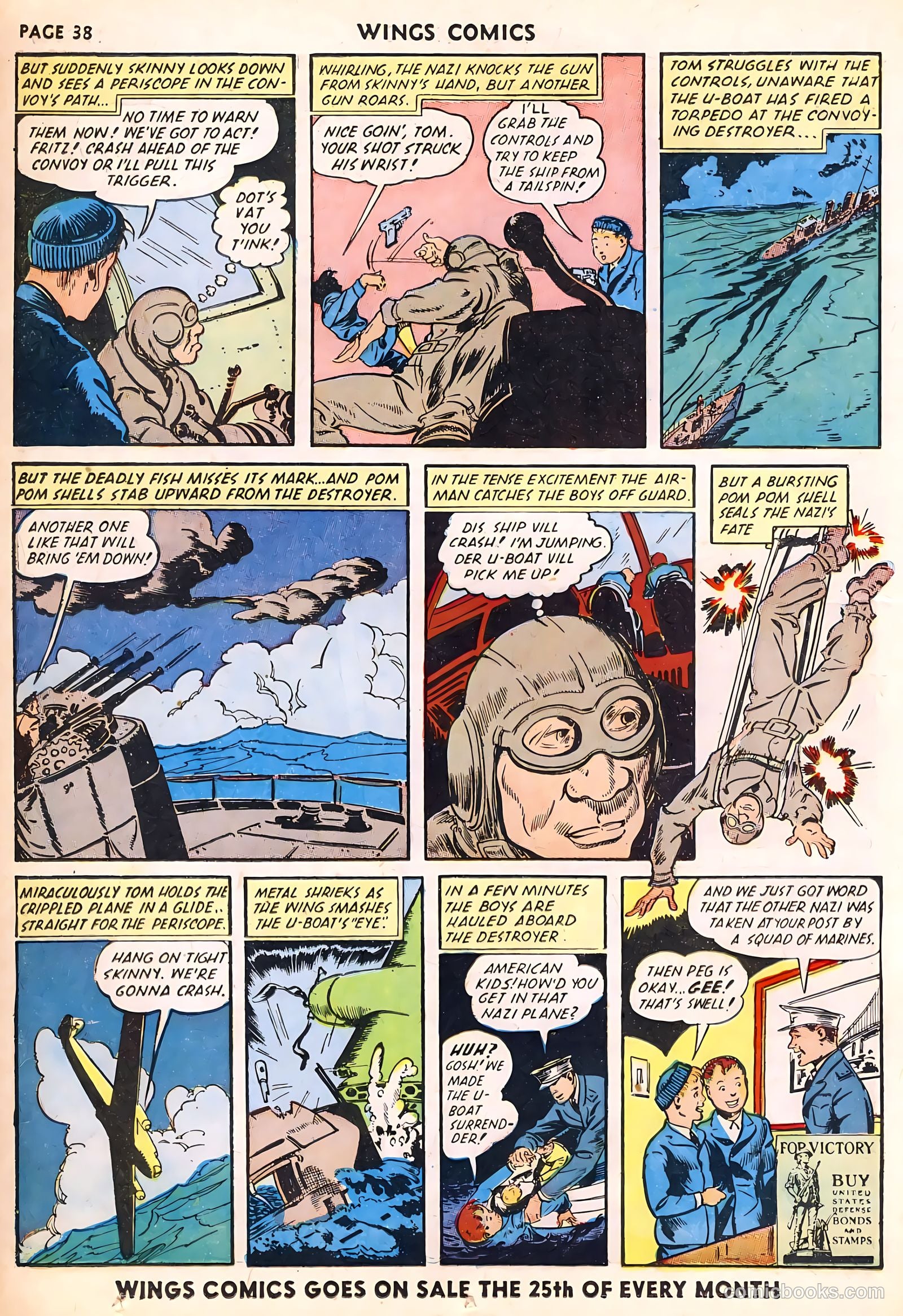 Wings Comics #23 — page 40 of 68