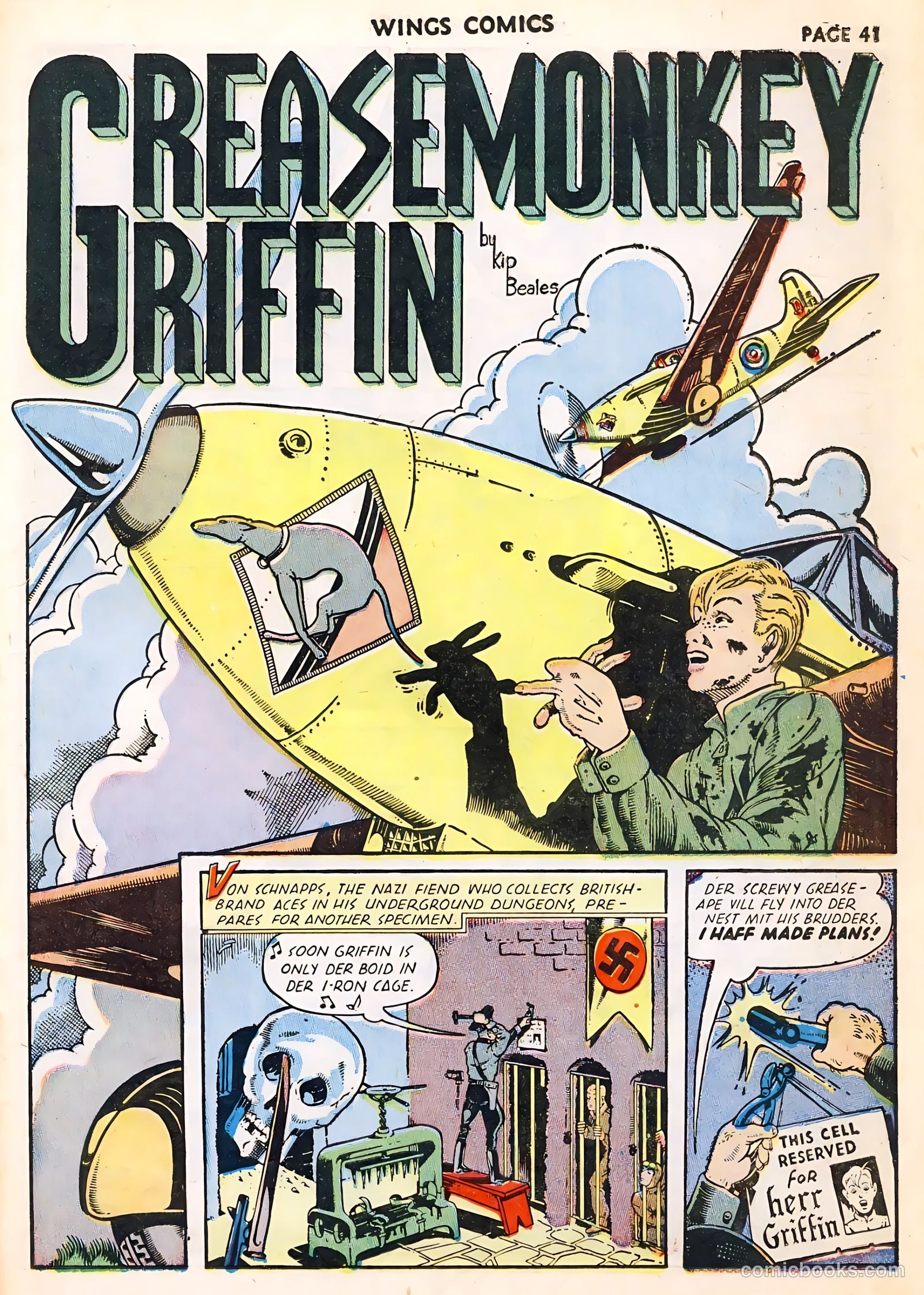 Wings Comics #23 — page 43 of 68