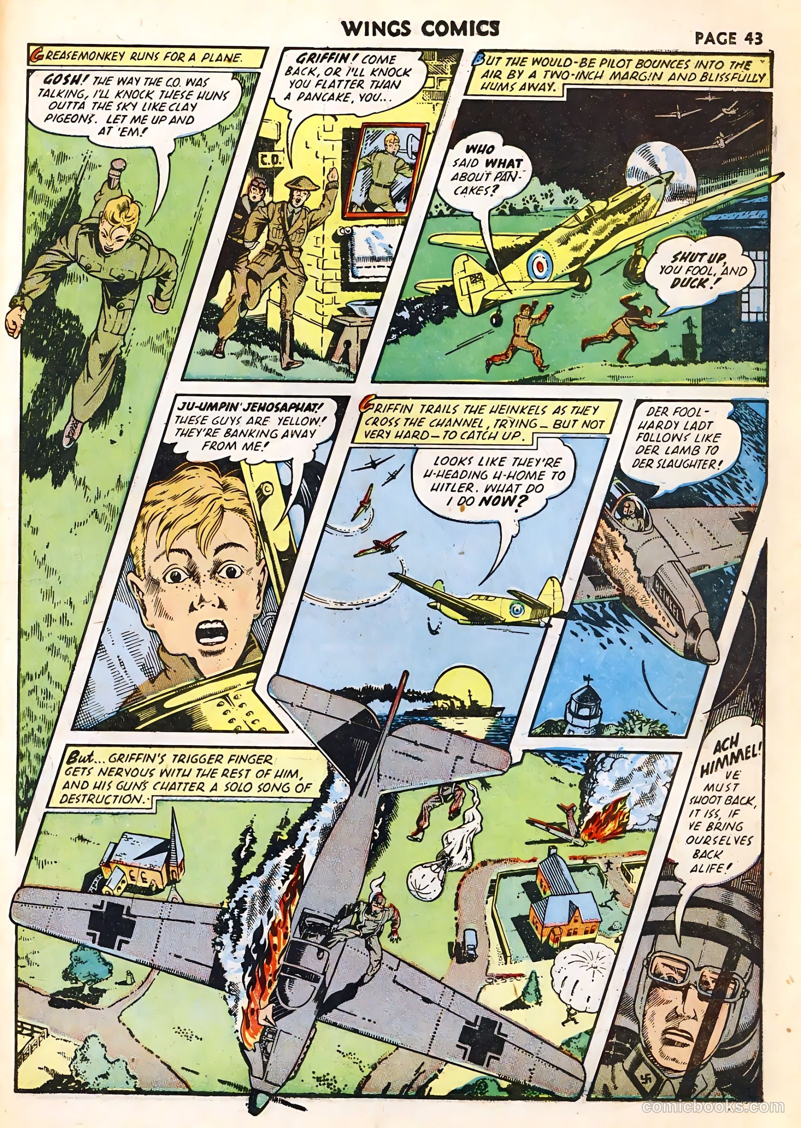 Wings Comics #23 — page 45 of 68