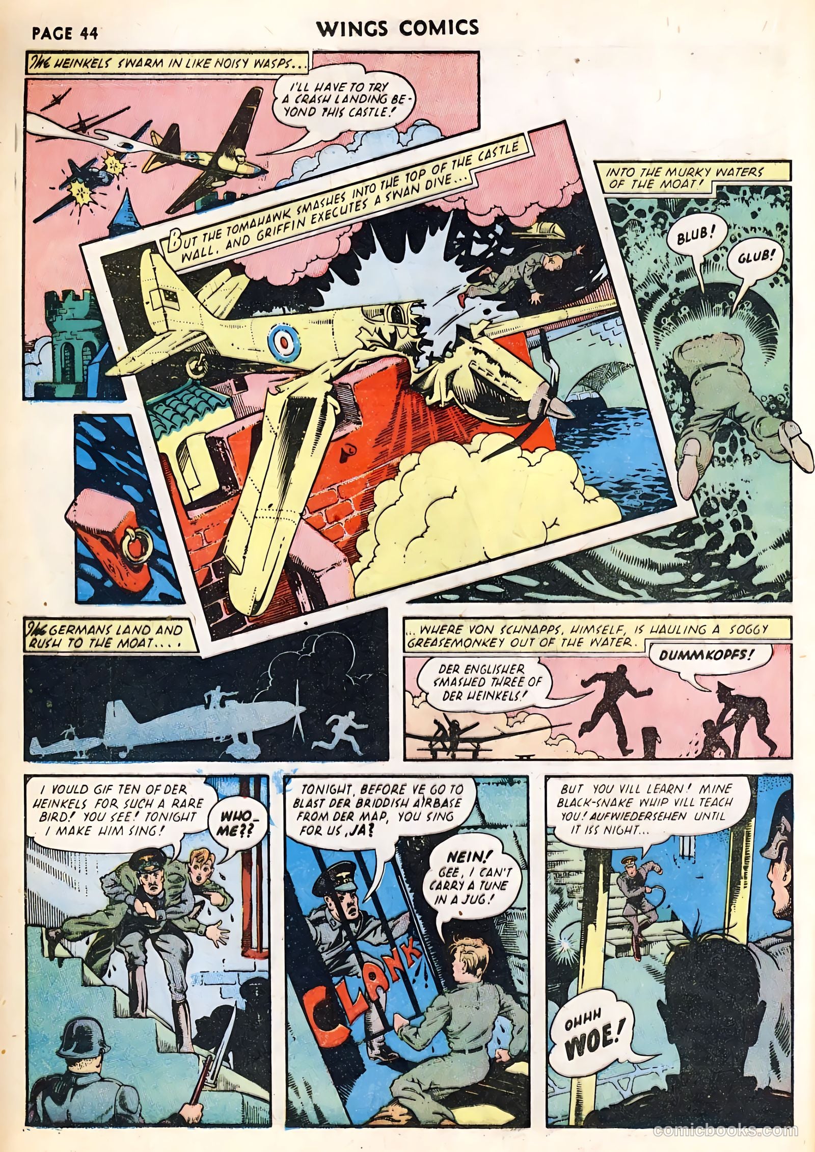 Wings Comics #23 — page 46 of 68