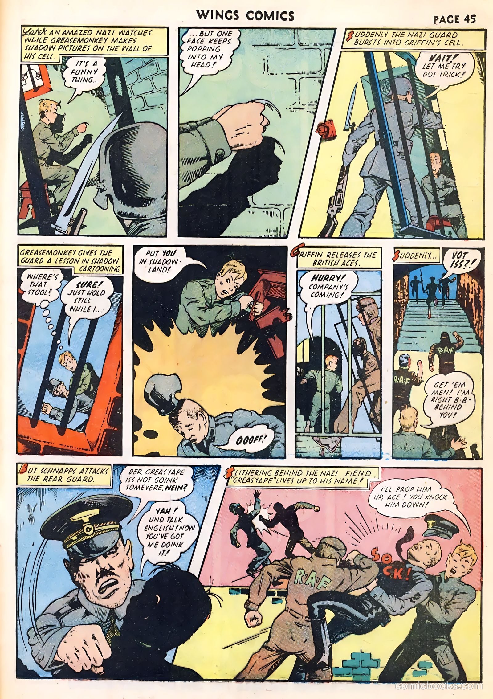 Wings Comics #23 — page 47 of 68