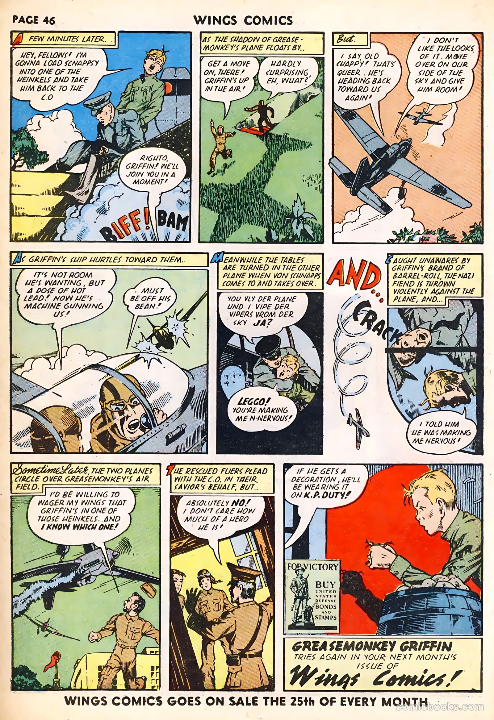 Wings Comics #23 — page 48 of 68