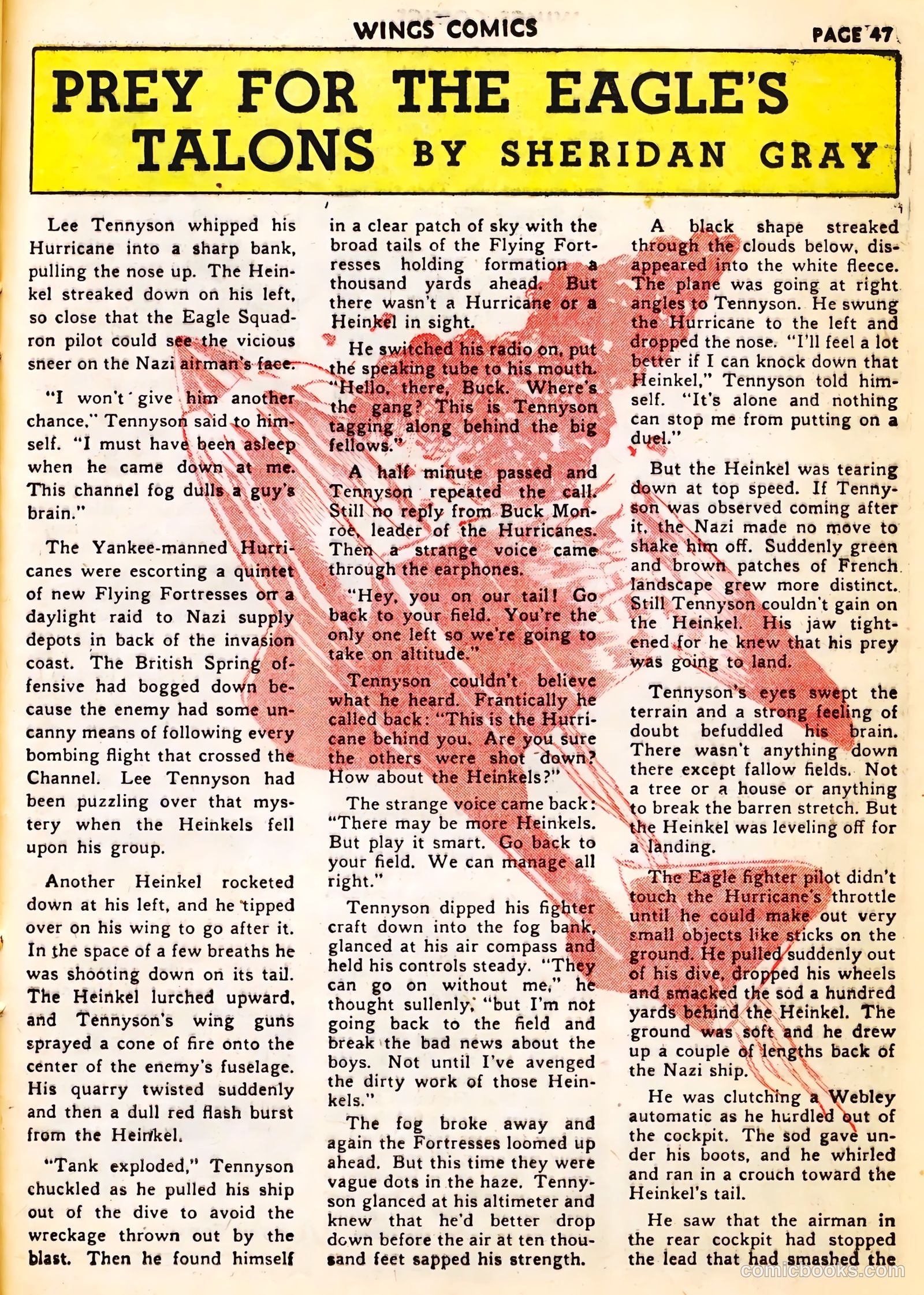 Wings Comics #23 — page 49 of 68