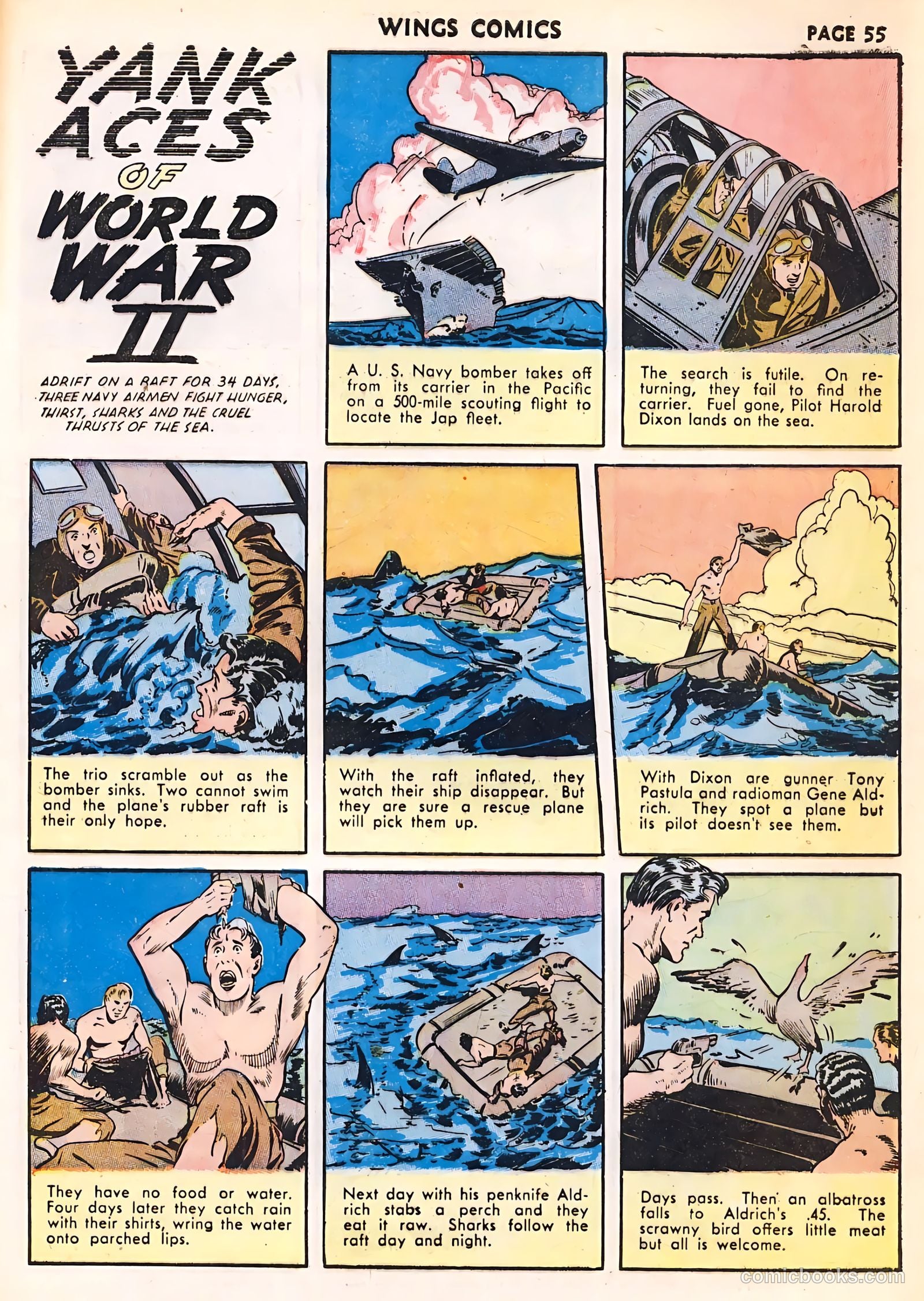 Wings Comics #23 — page 57 of 68