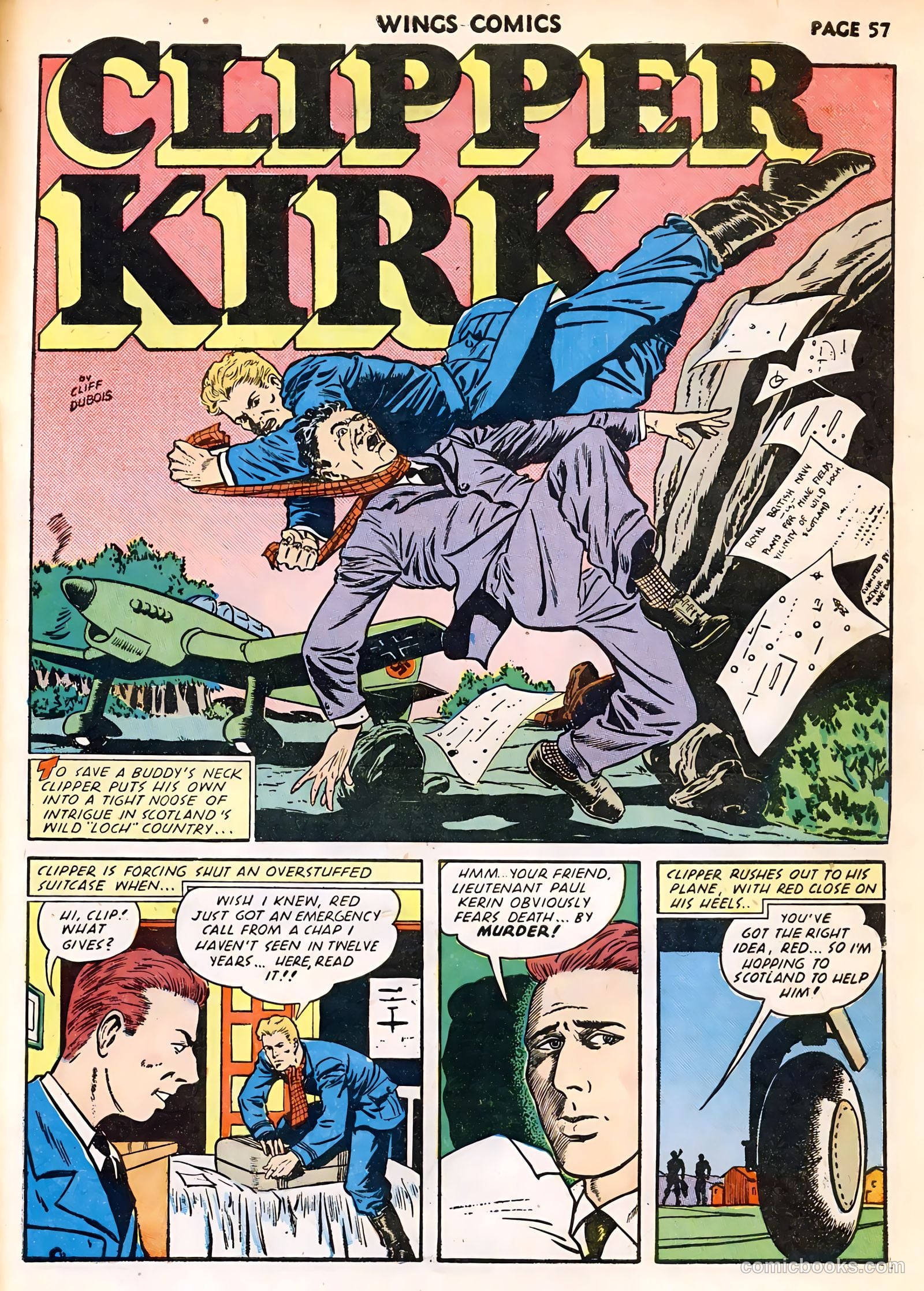 Wings Comics #23 — page 59 of 68