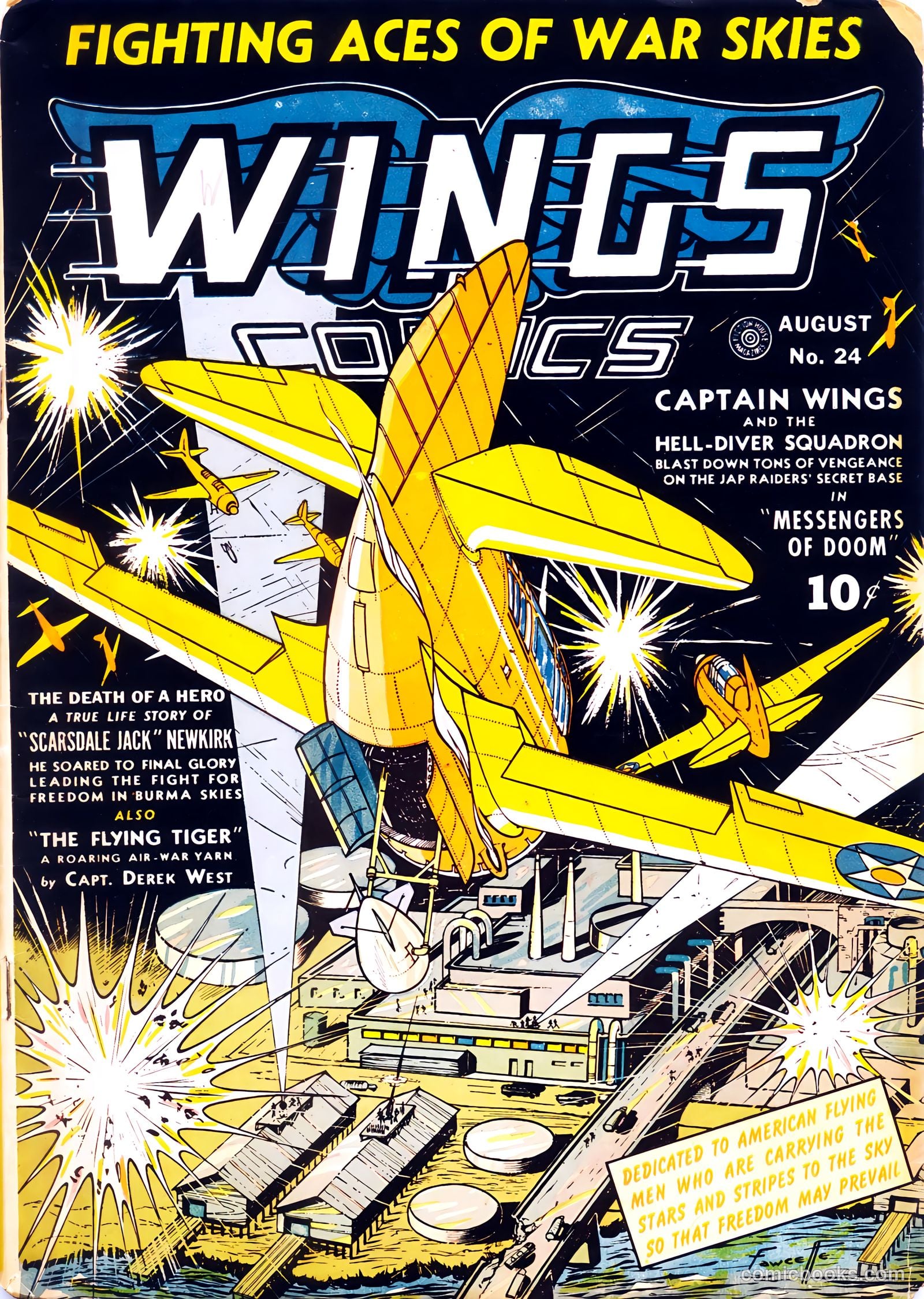 Wings Comics #24 — page 1 of 68