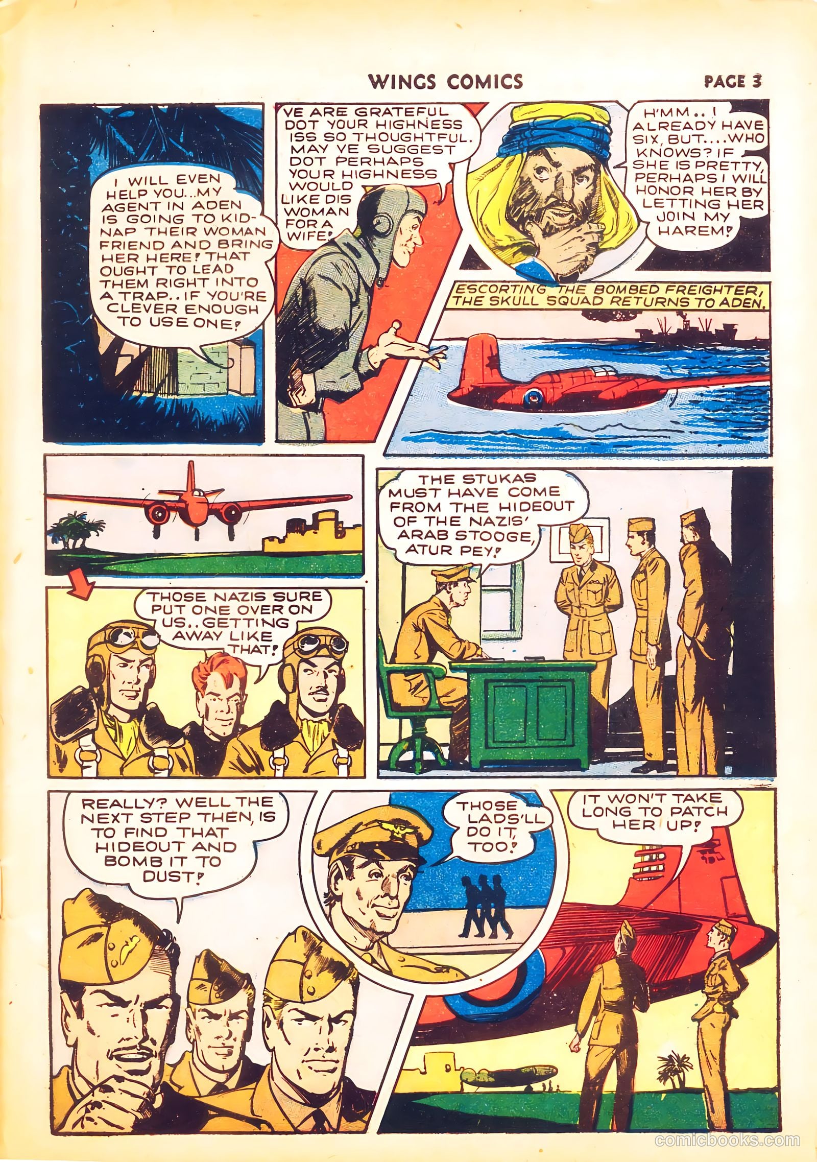 Wings Comics #24 — page 5 of 68