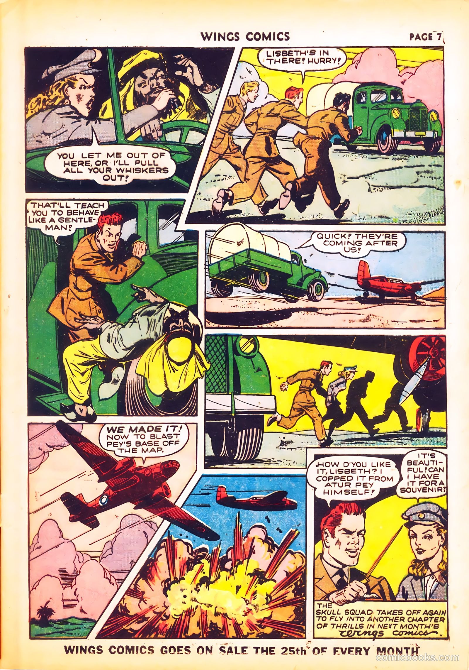 Wings Comics #24 — page 9 of 68