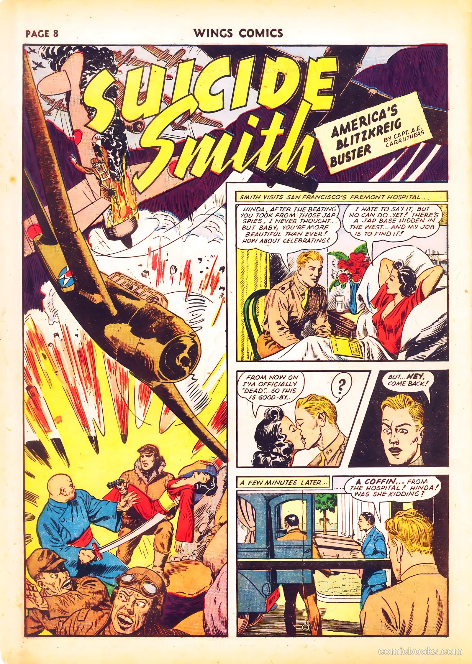 Wings Comics #24 — page 10 of 68