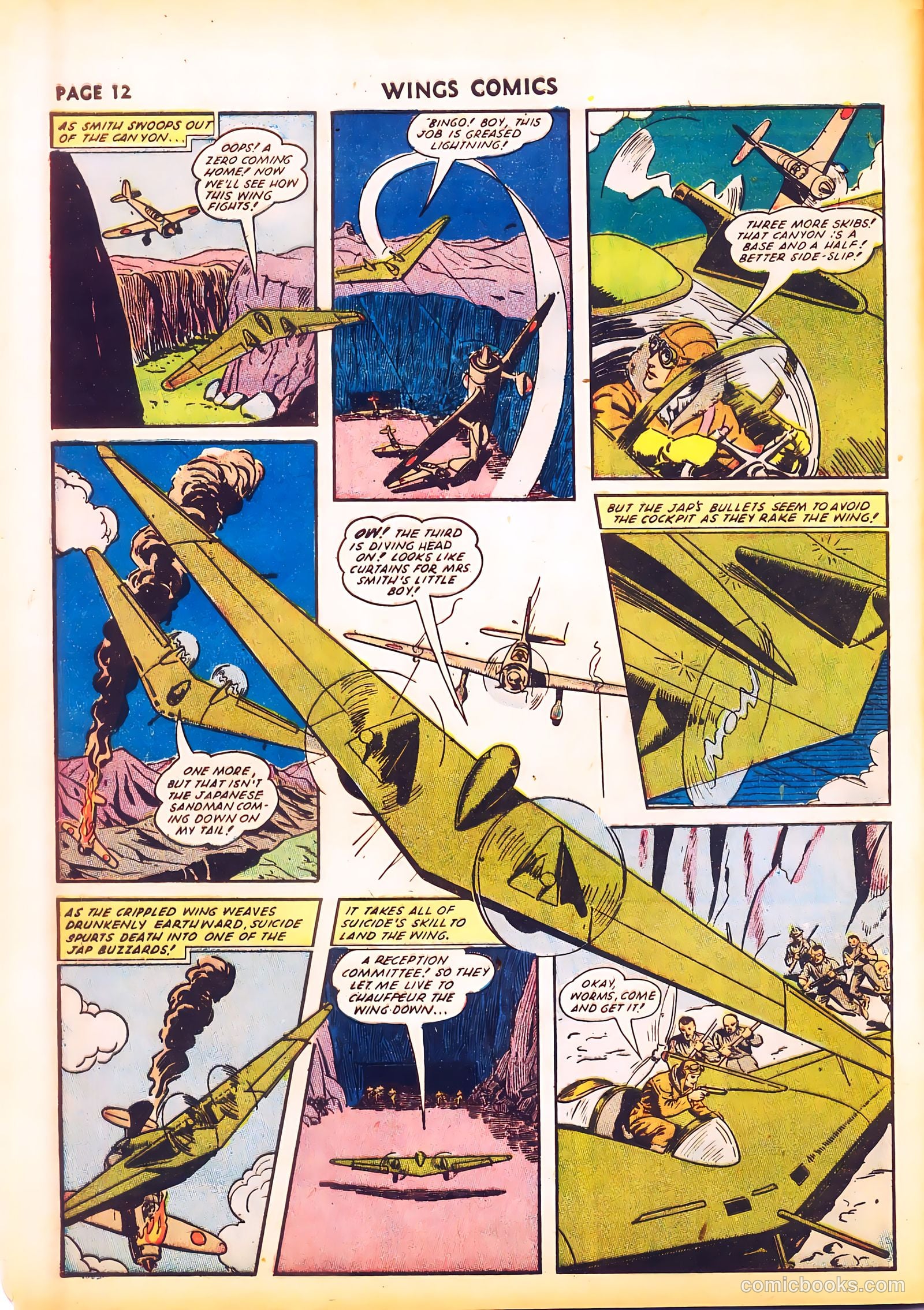 Wings Comics #24 — page 14 of 68