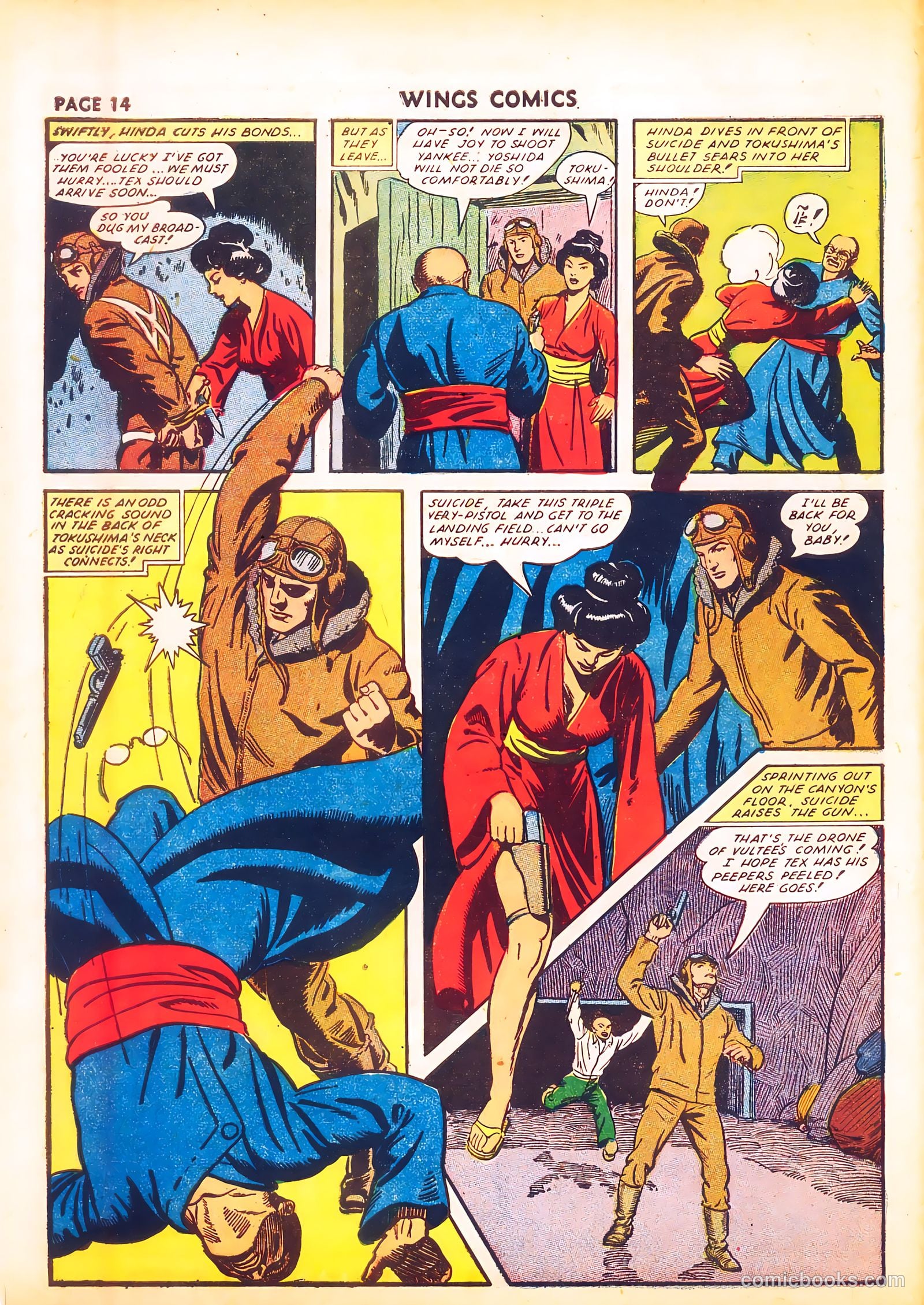 Wings Comics #24 — page 16 of 68