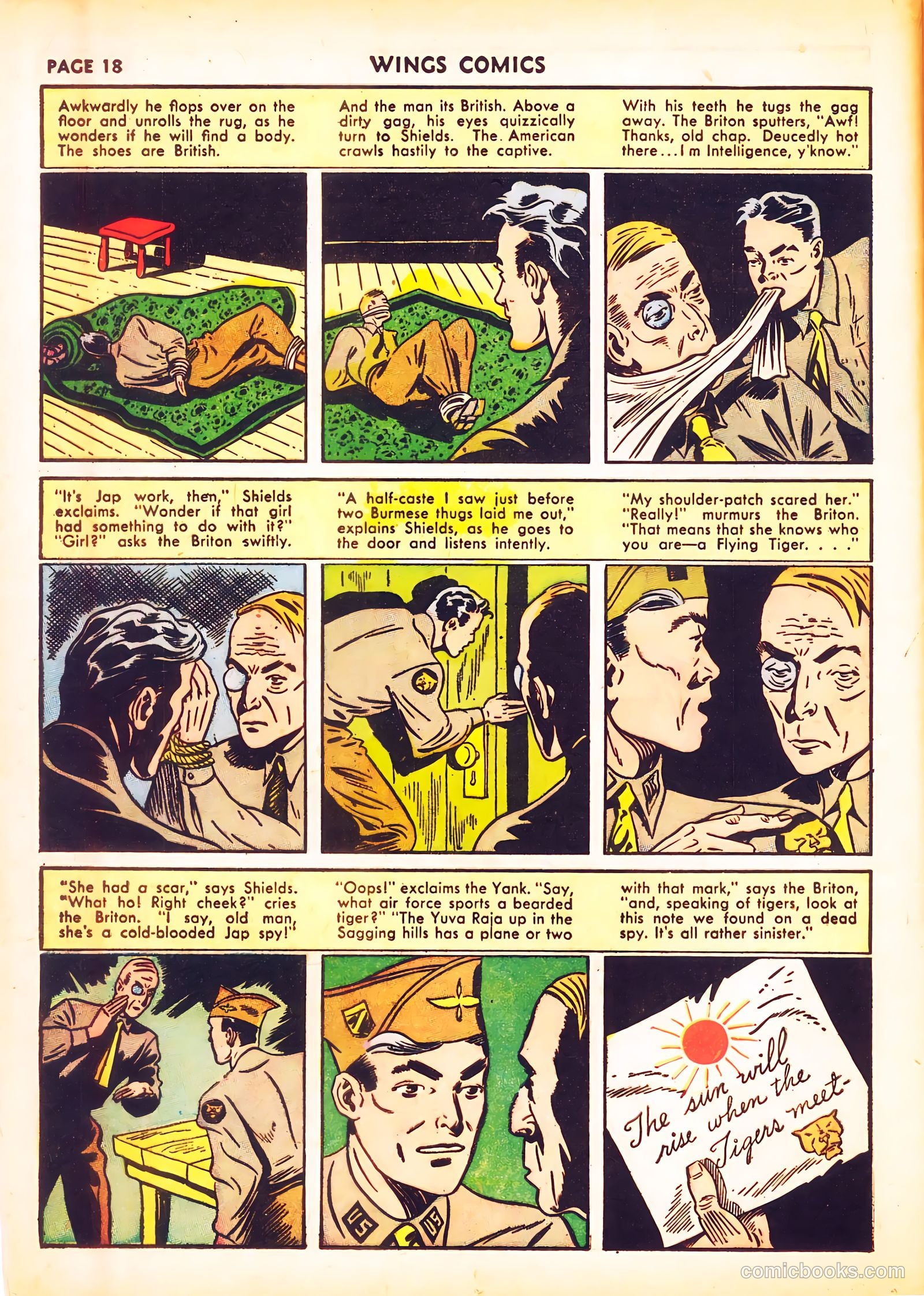 Wings Comics #24 — page 20 of 68