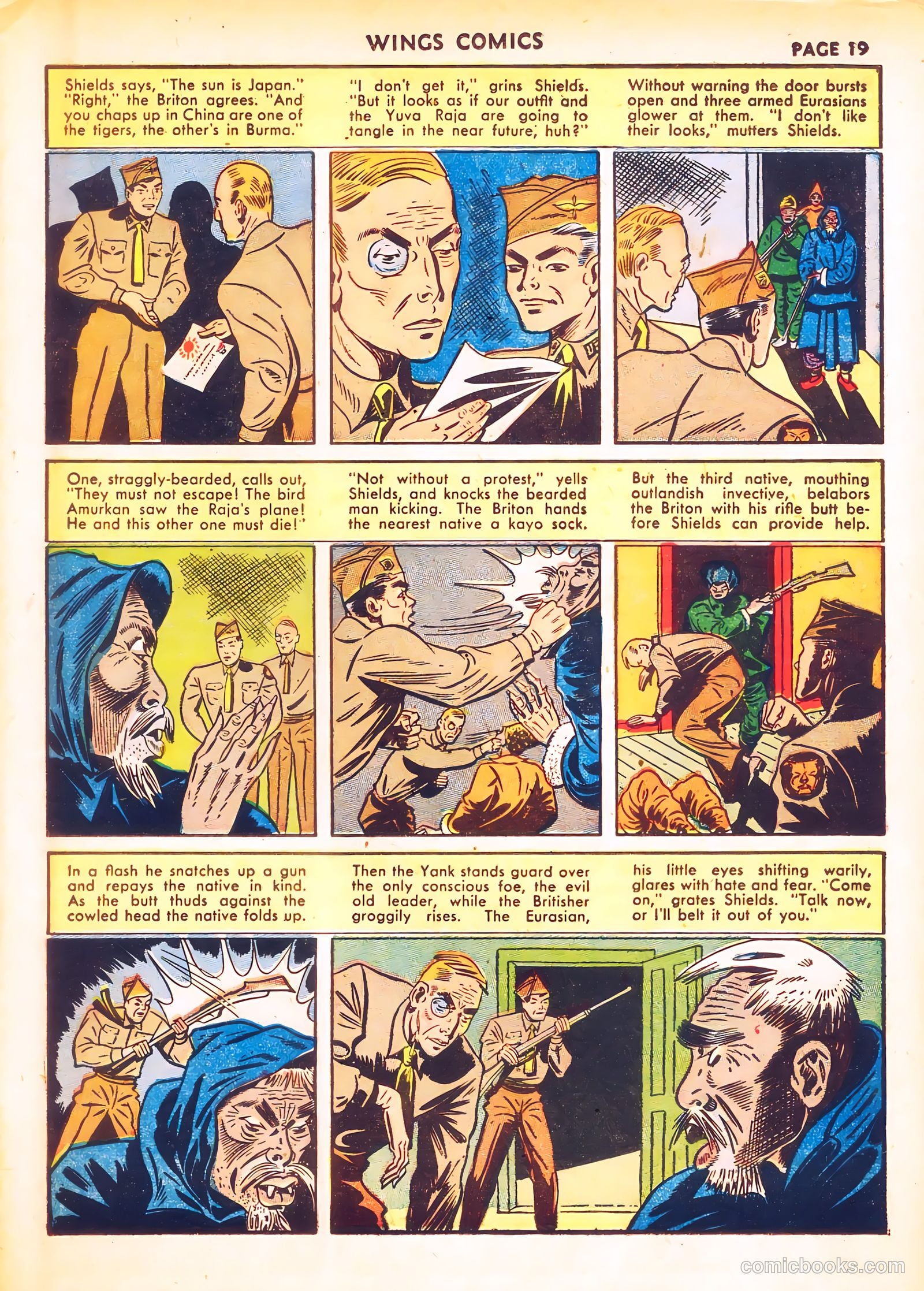 Wings Comics #24 — page 21 of 68