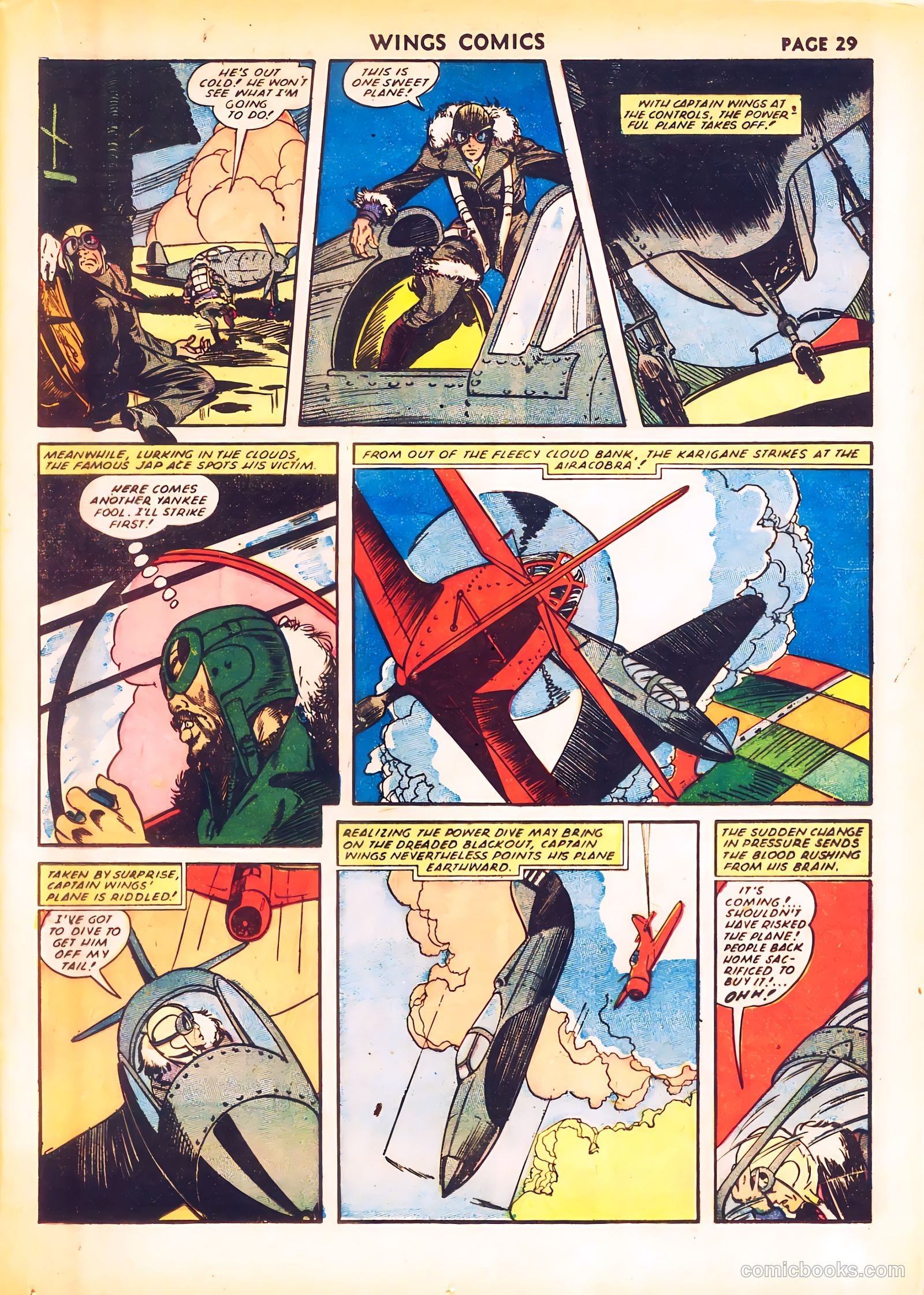 Wings Comics #24 — page 31 of 68