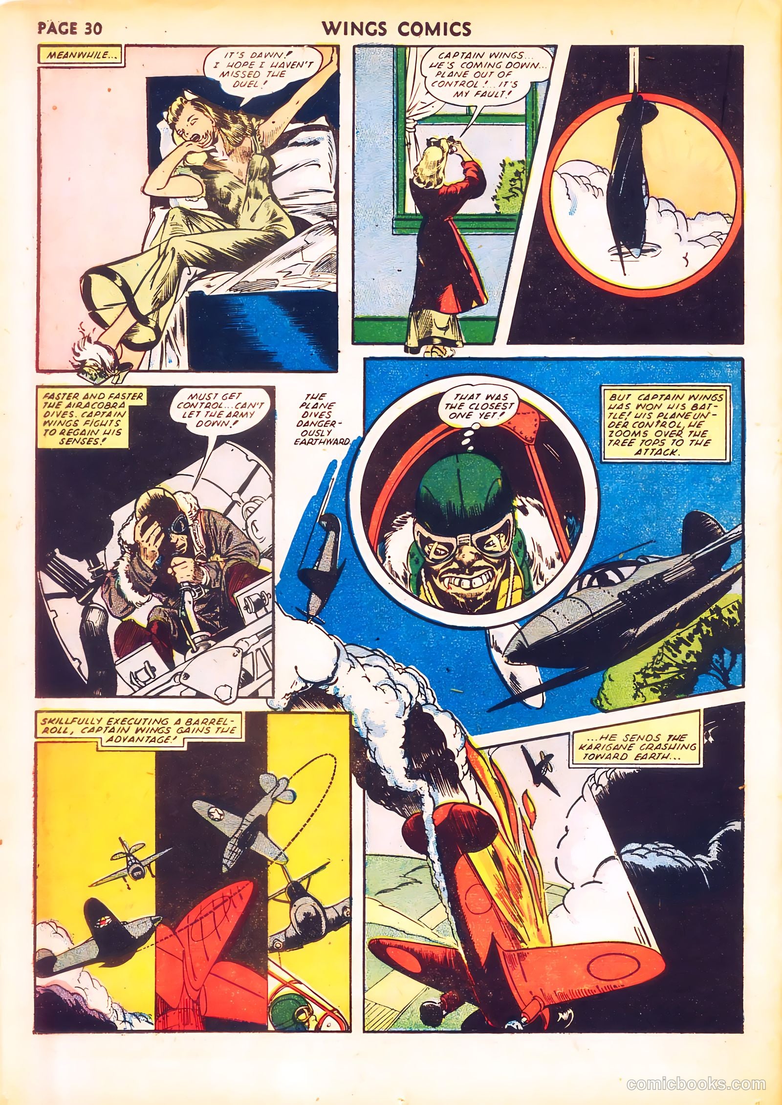 Wings Comics #24 — page 32 of 68