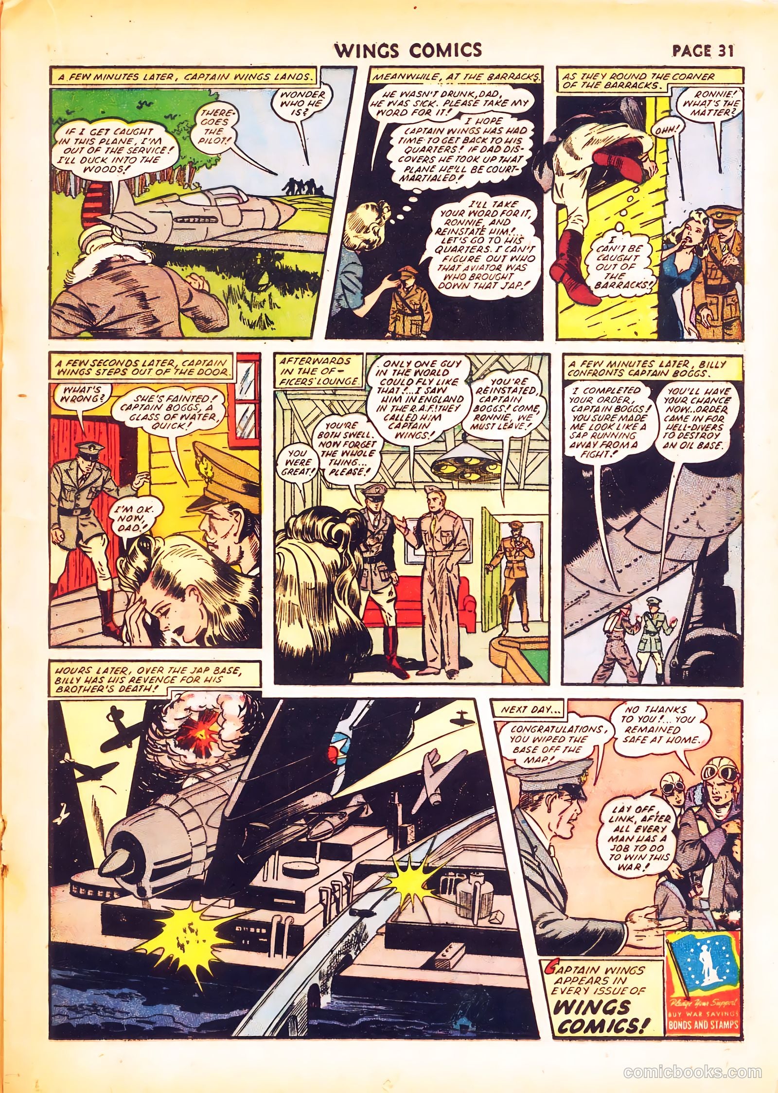 Wings Comics #24 — page 33 of 68