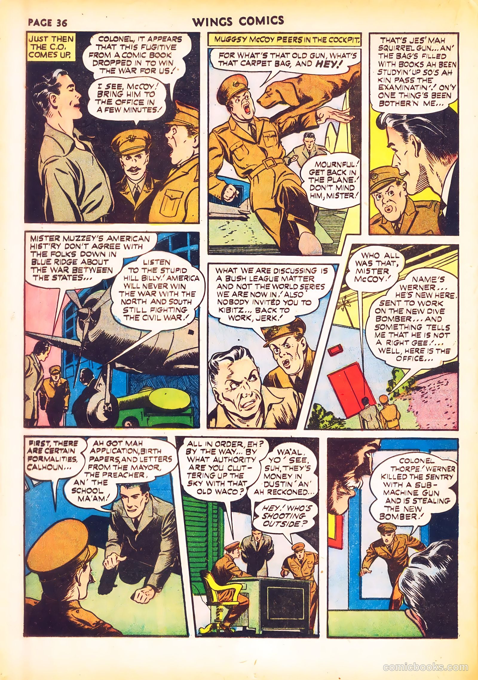 Wings Comics #24 — page 38 of 68