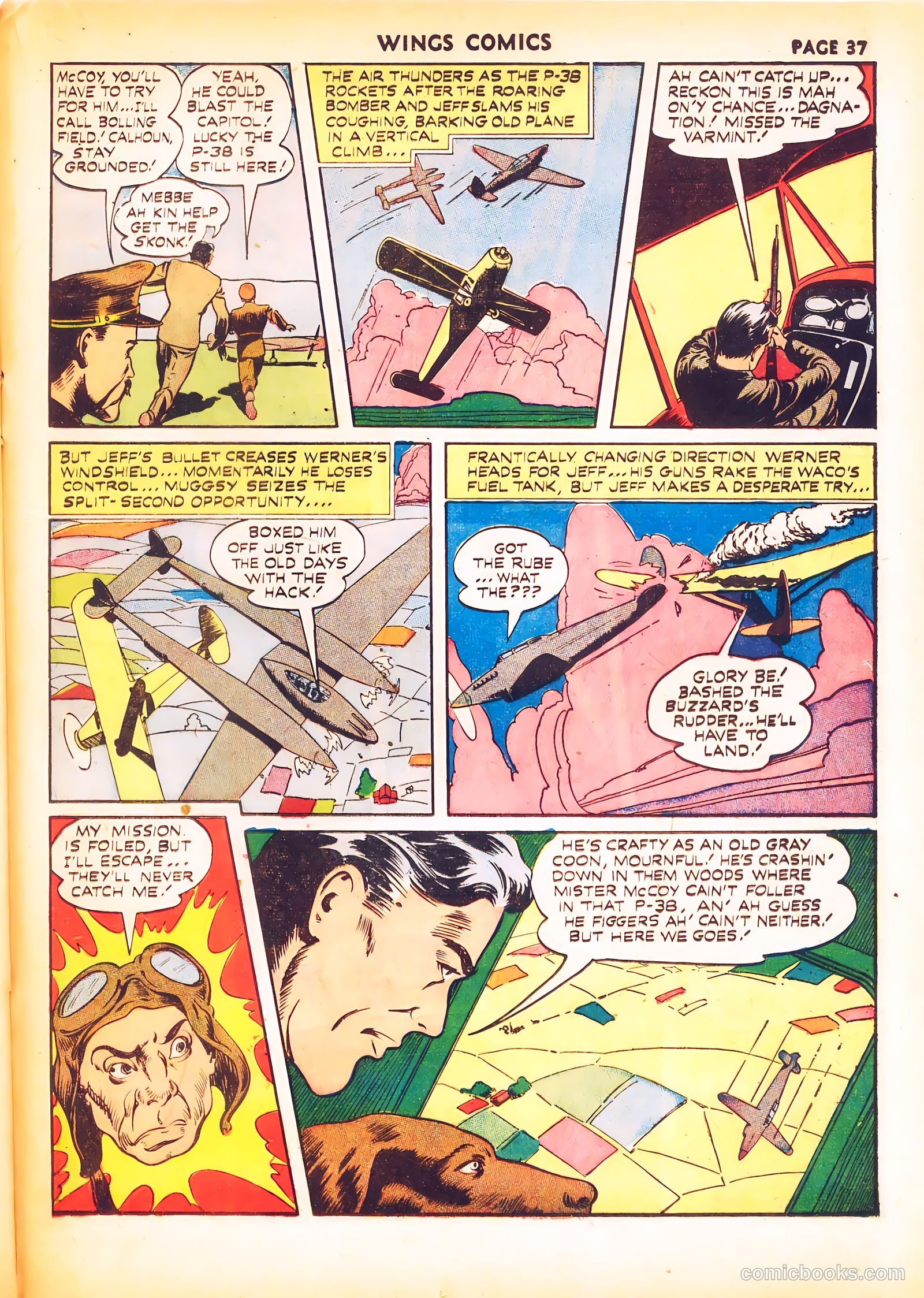 Wings Comics #24 — page 39 of 68