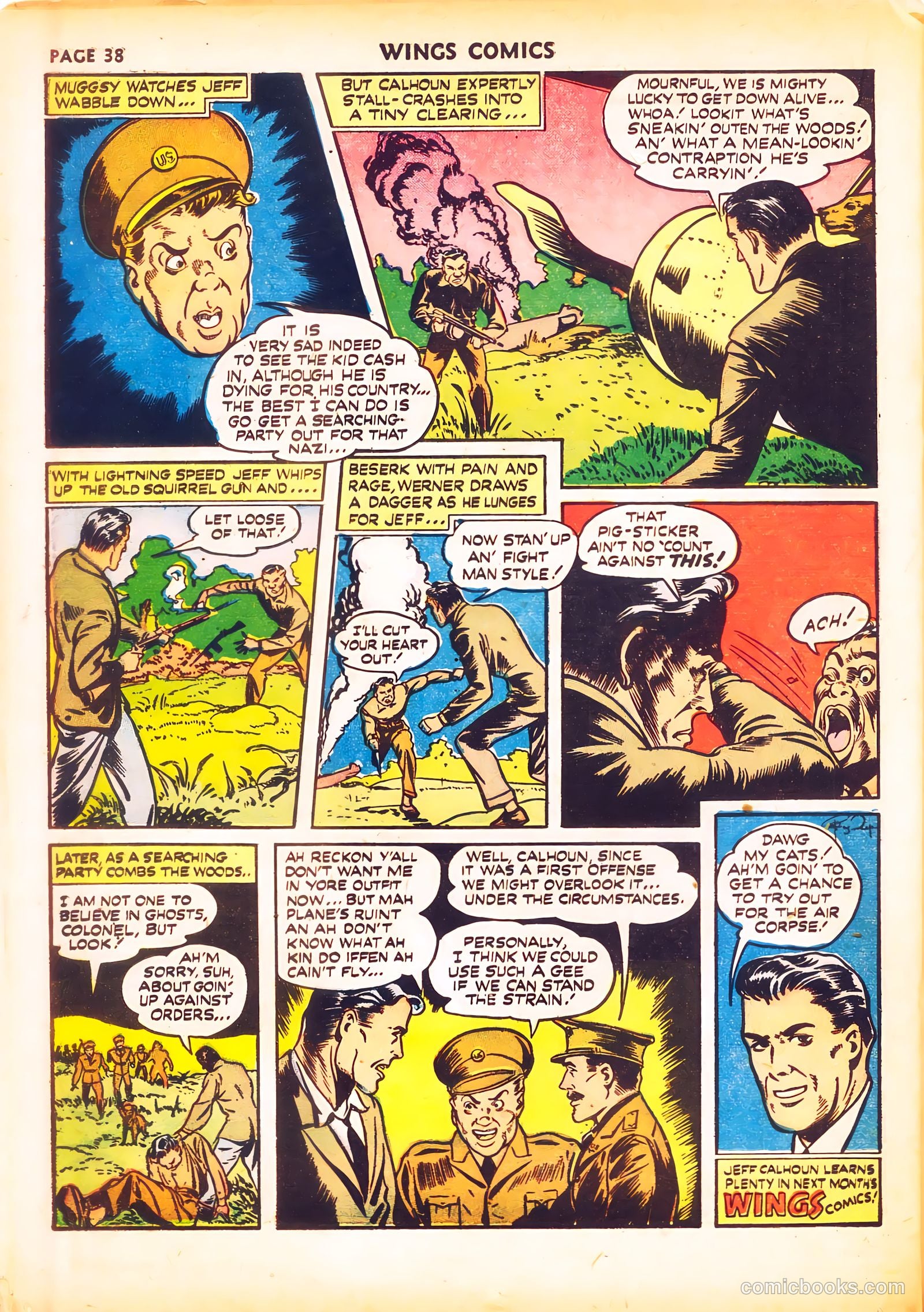 Wings Comics #24 — page 40 of 68
