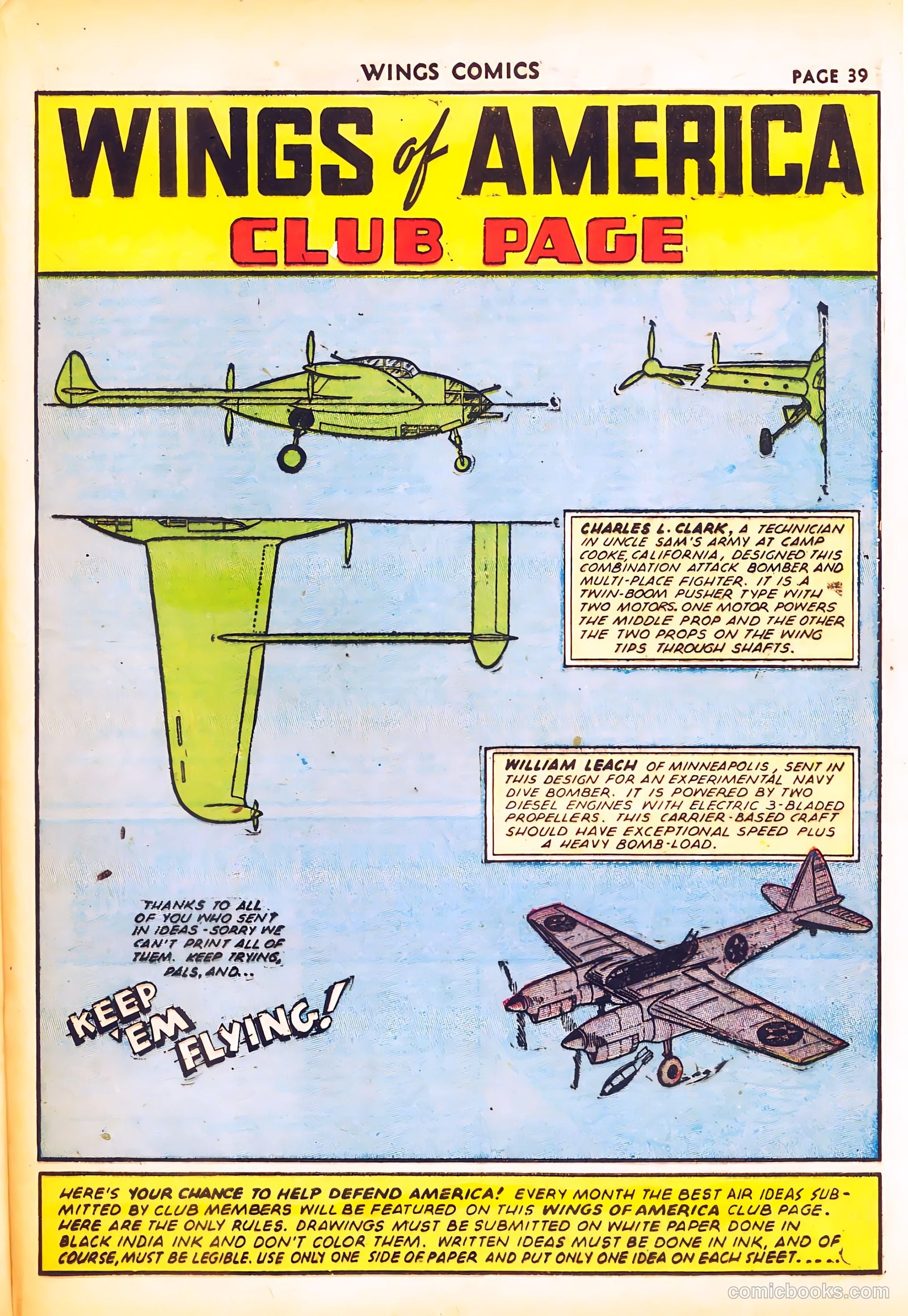Wings Comics #24 — page 41 of 68