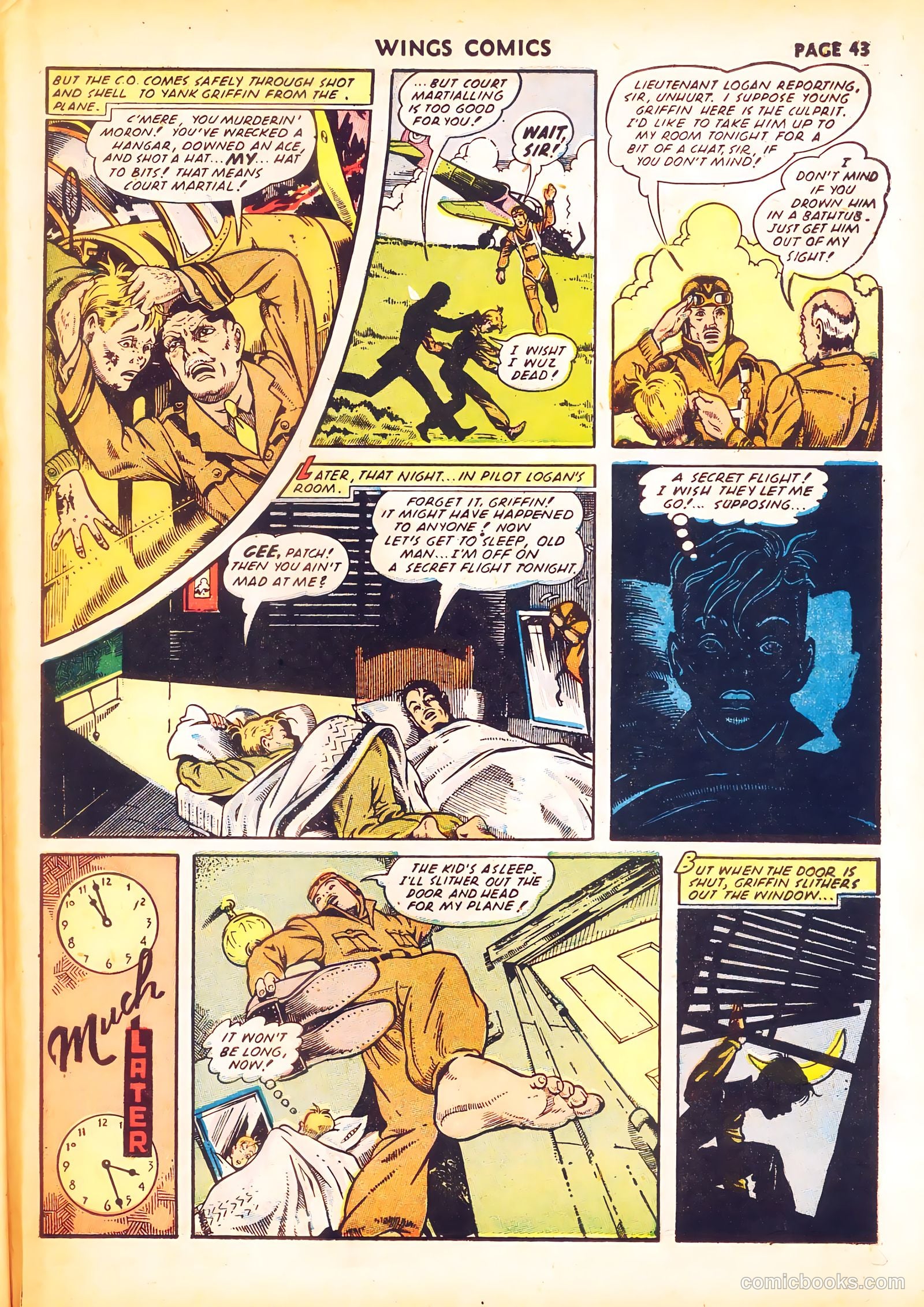 Wings Comics #24 — page 45 of 68
