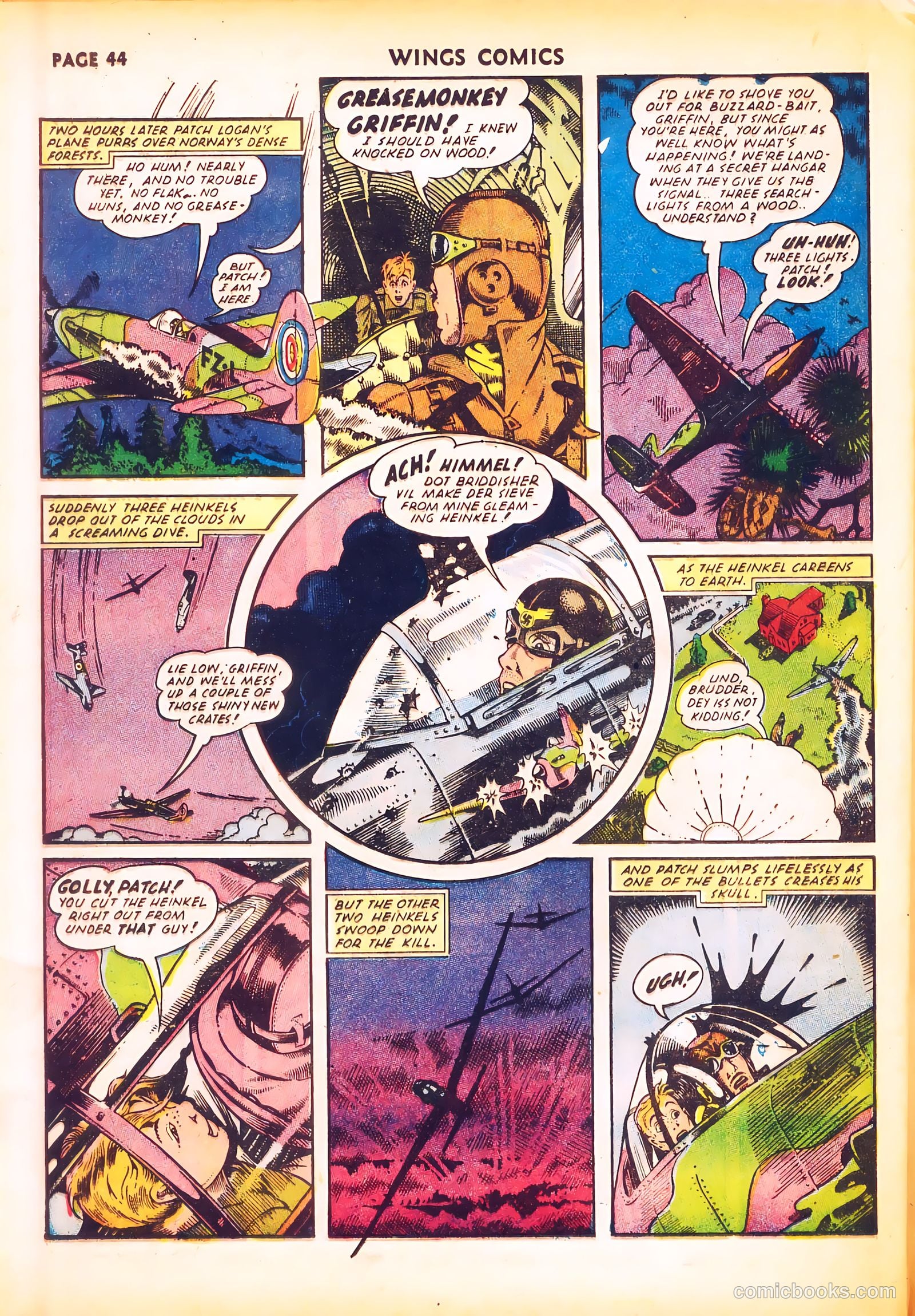 Wings Comics #24 — page 46 of 68
