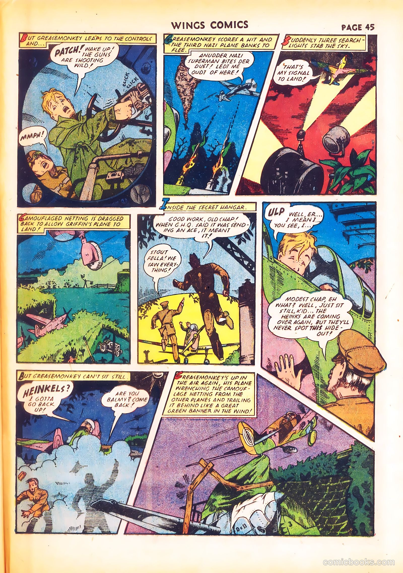 Wings Comics #24 — page 47 of 68