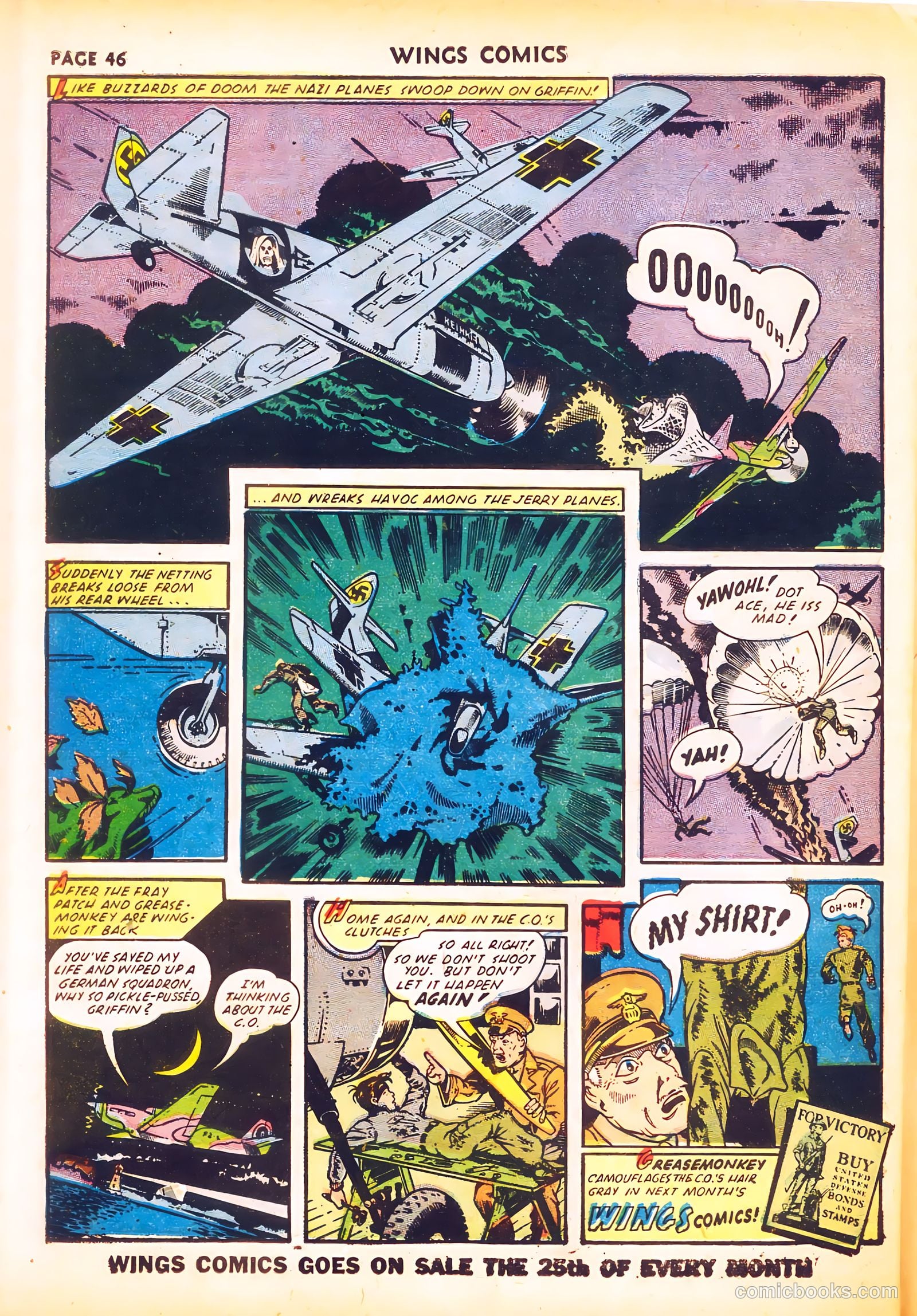 Wings Comics #24 — page 48 of 68