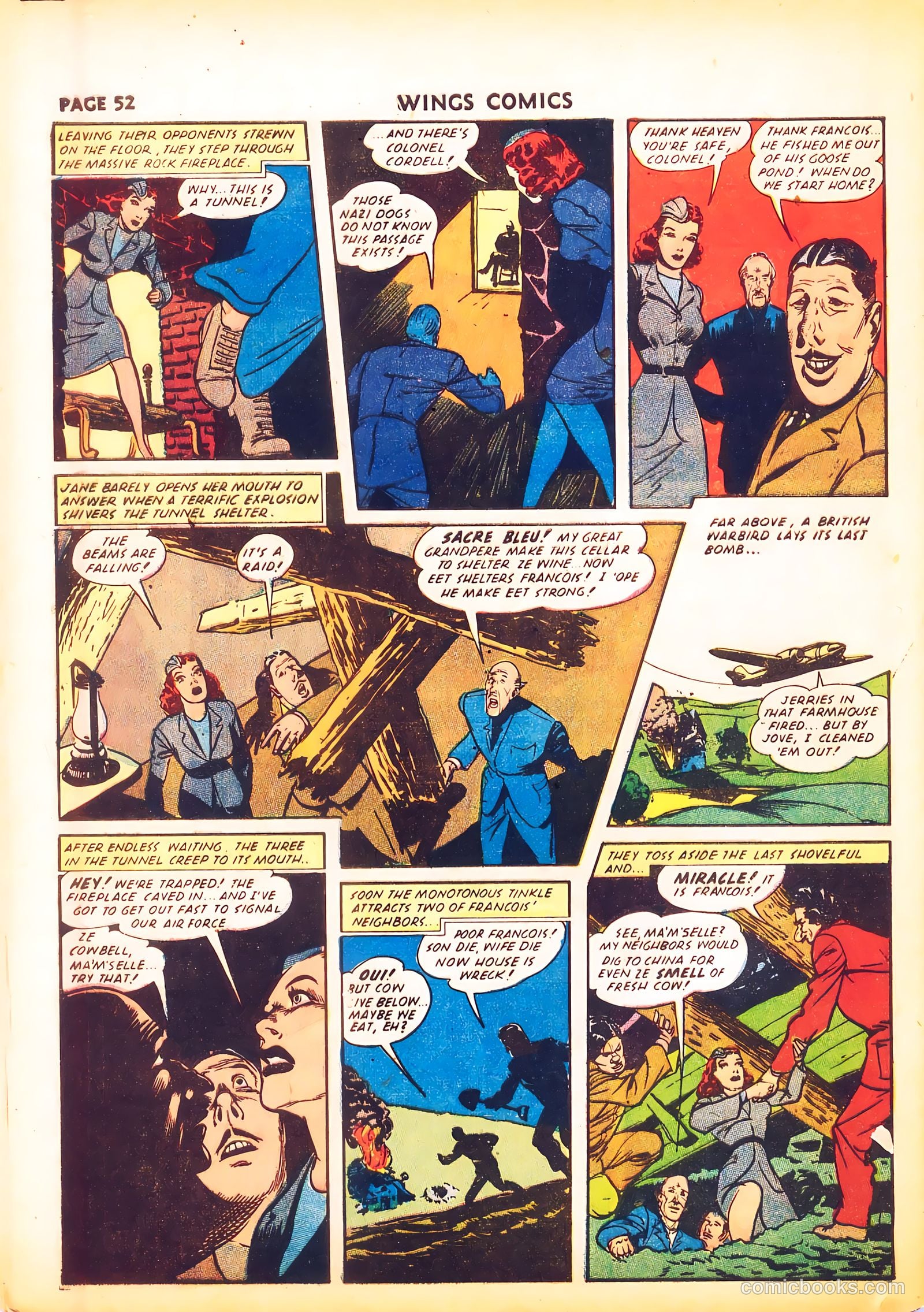 Wings Comics #24 — page 54 of 68