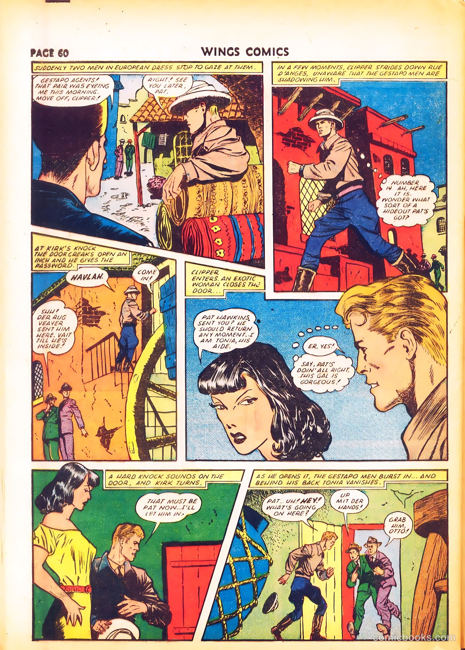 Wings Comics #24 — page 62 of 68