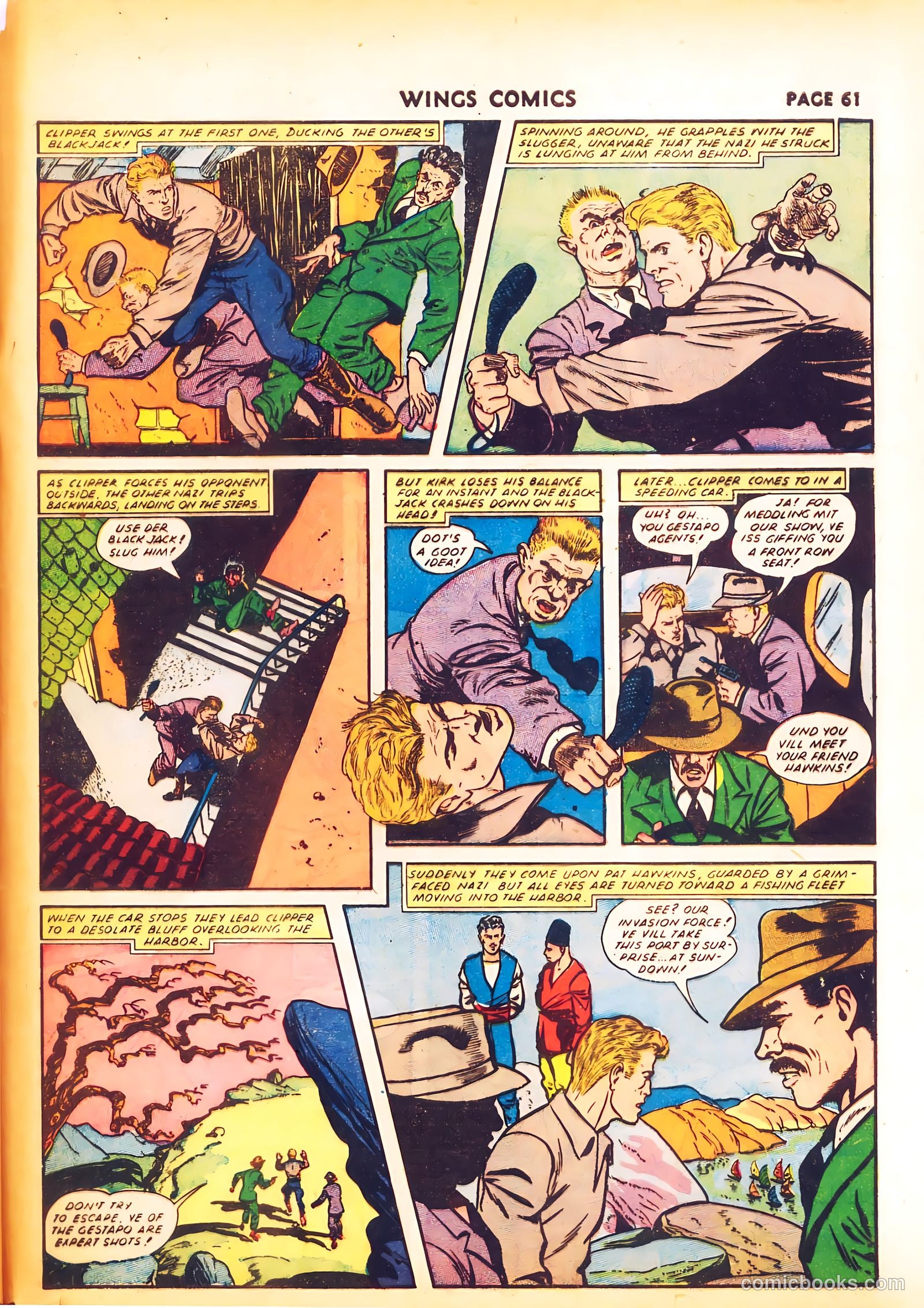Wings Comics #24 — page 63 of 68