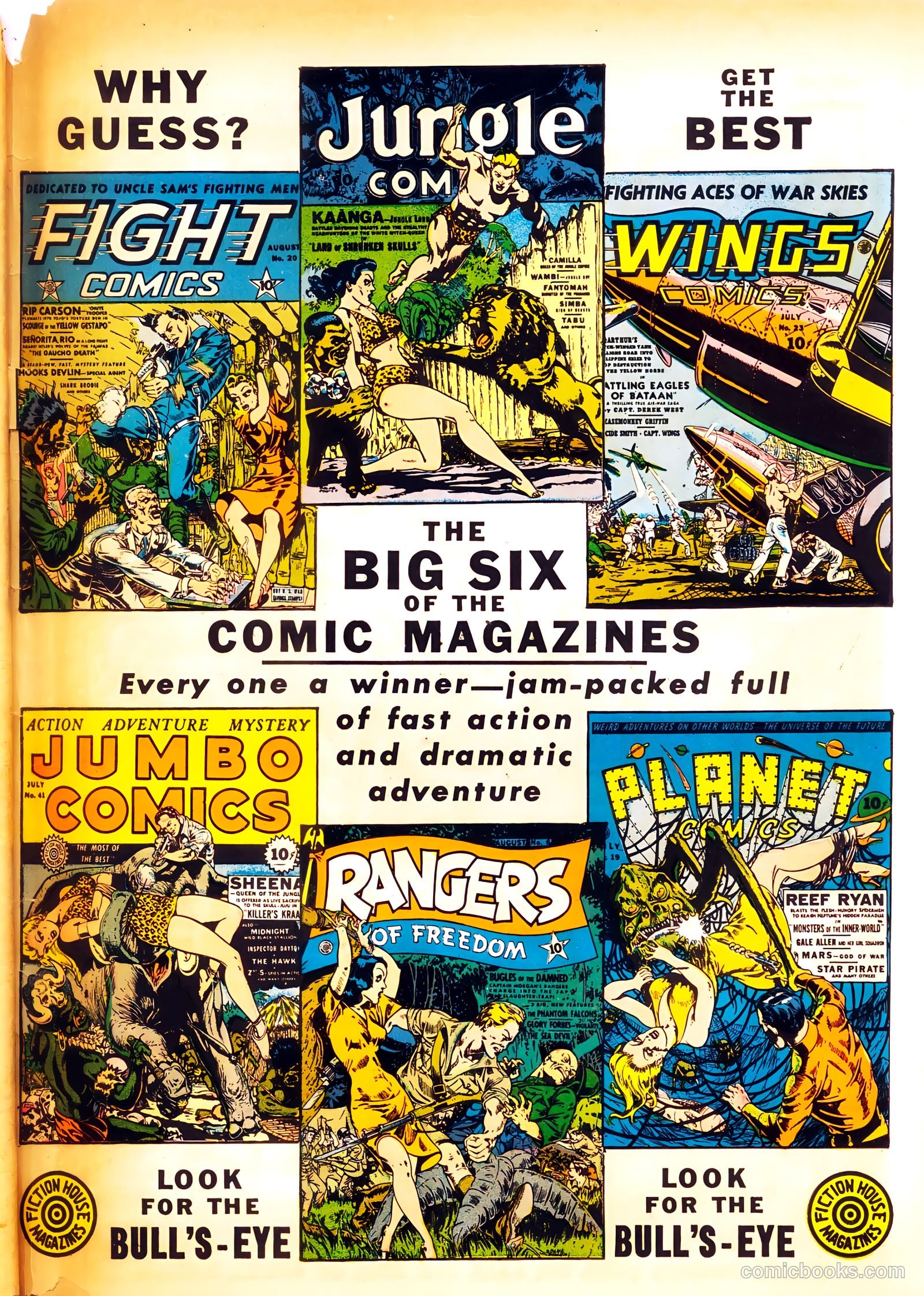 Wings Comics #24 — page 67 of 68