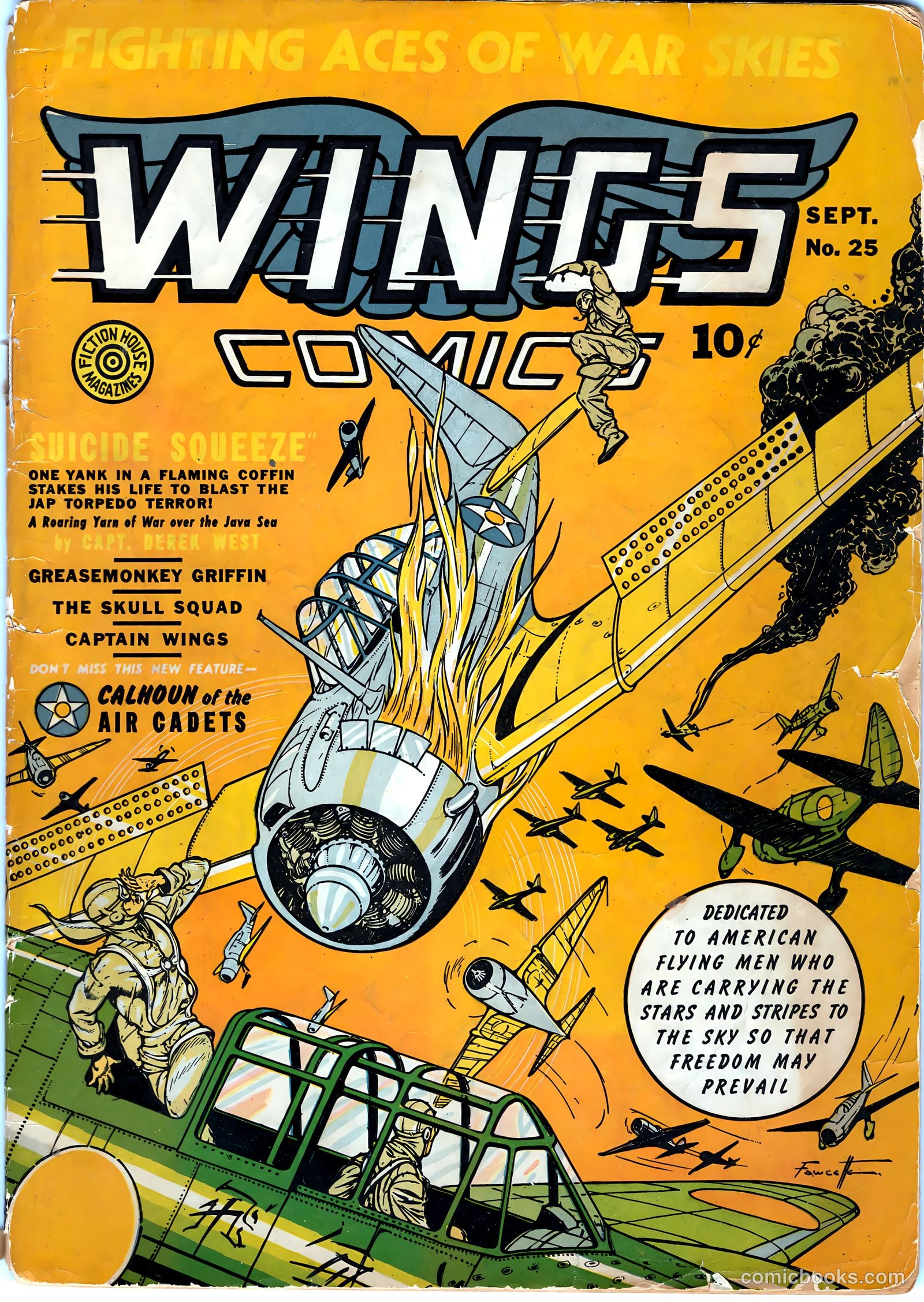 Wings Comics #25 — page 1 of 69